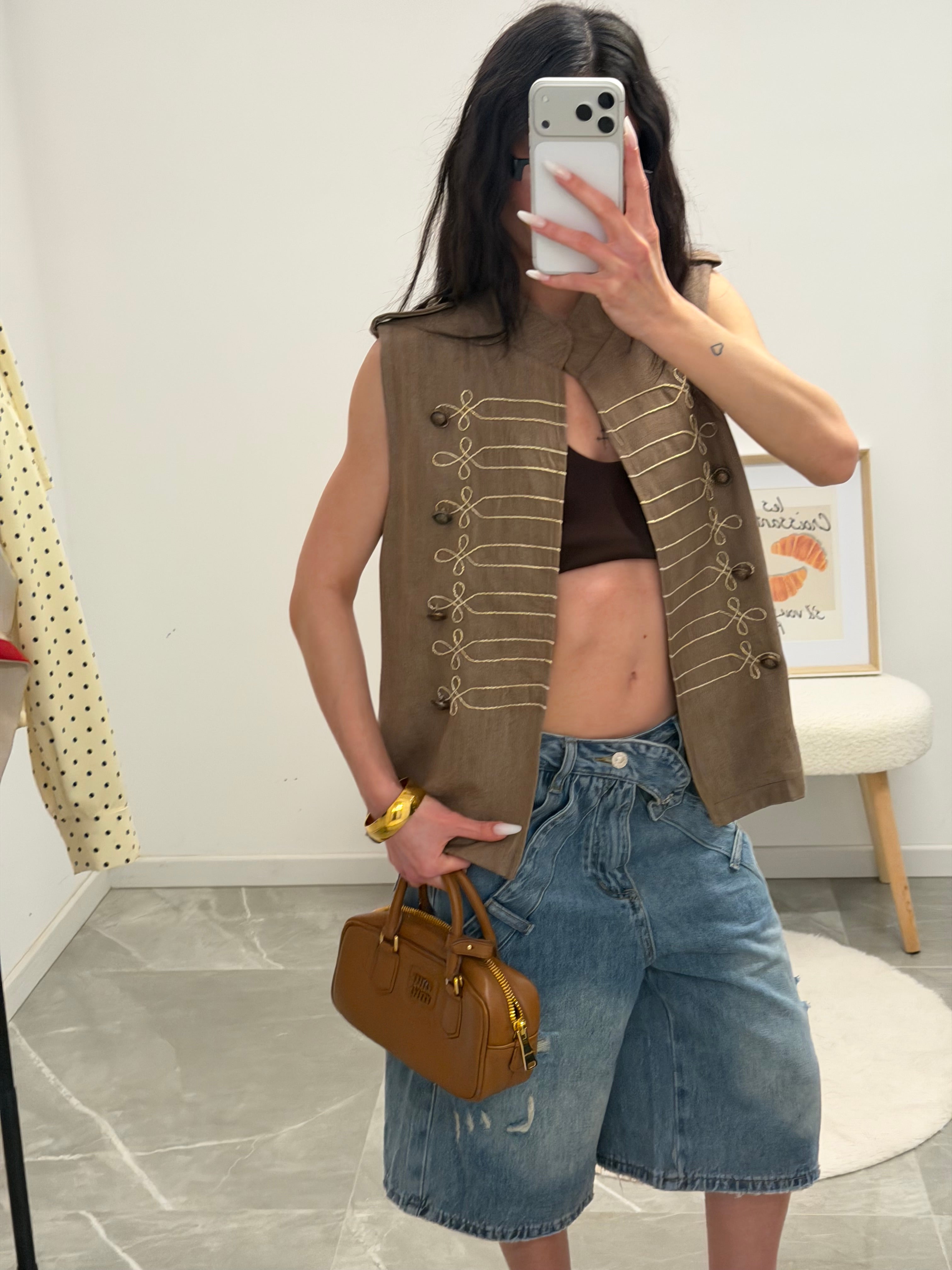 korean jacket beige