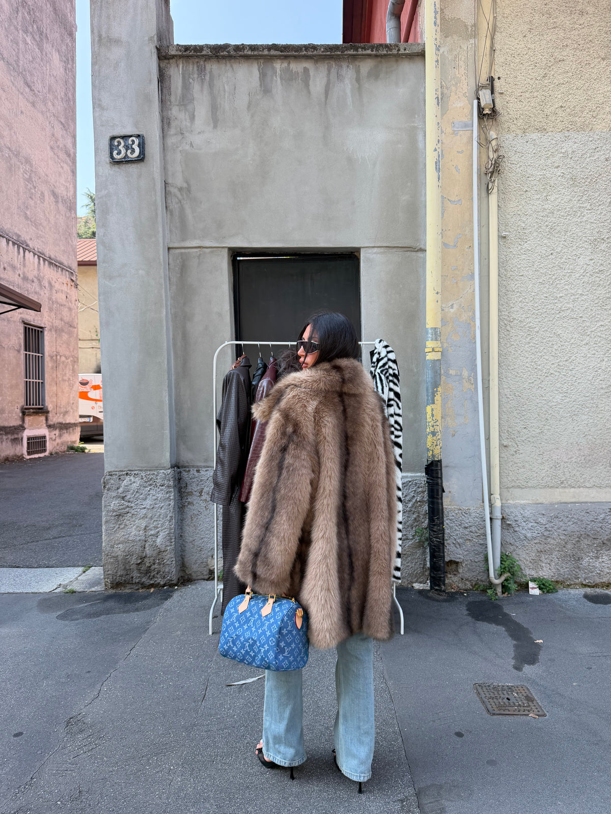 honey maxi fur