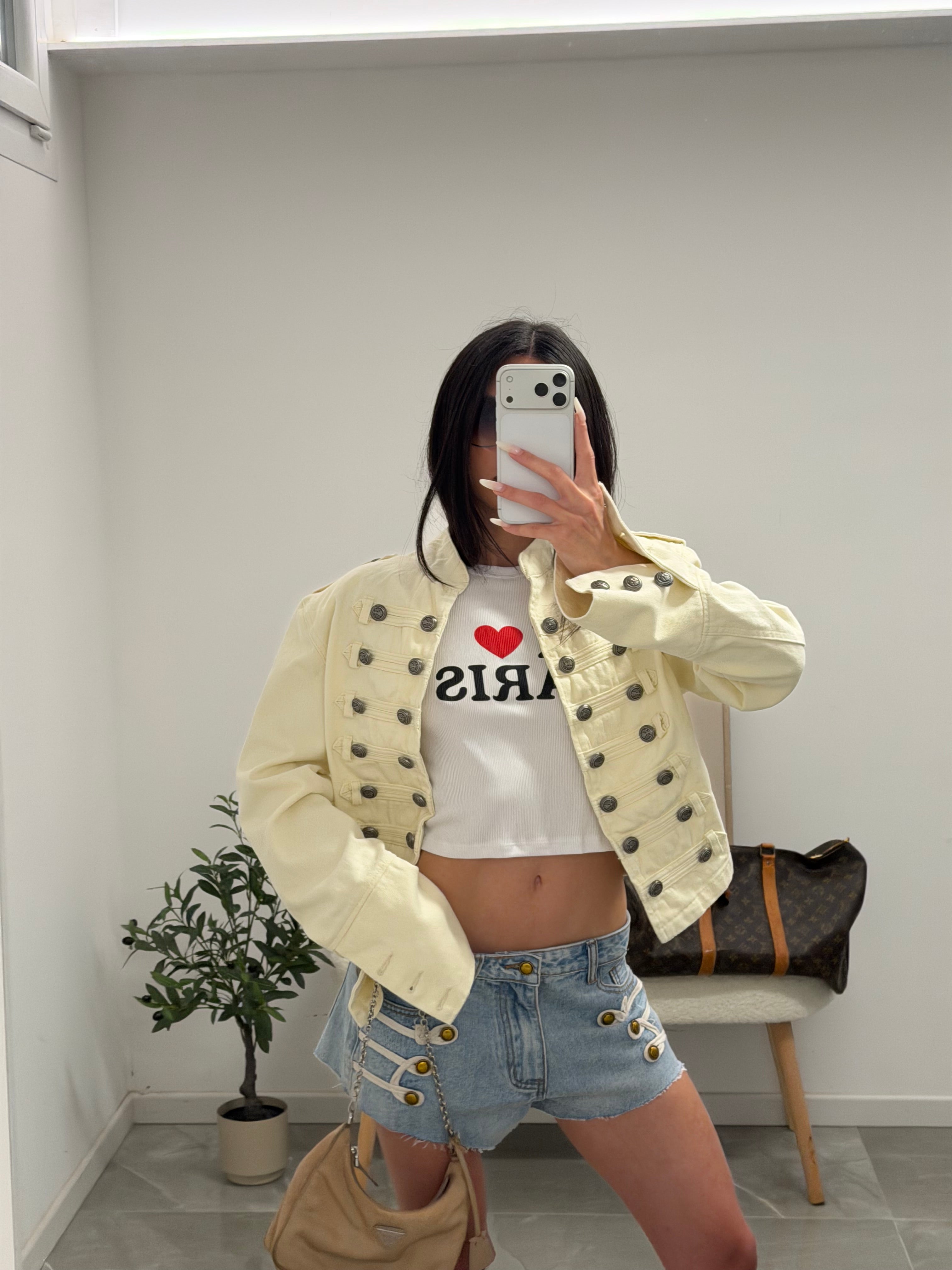 korean jacket white