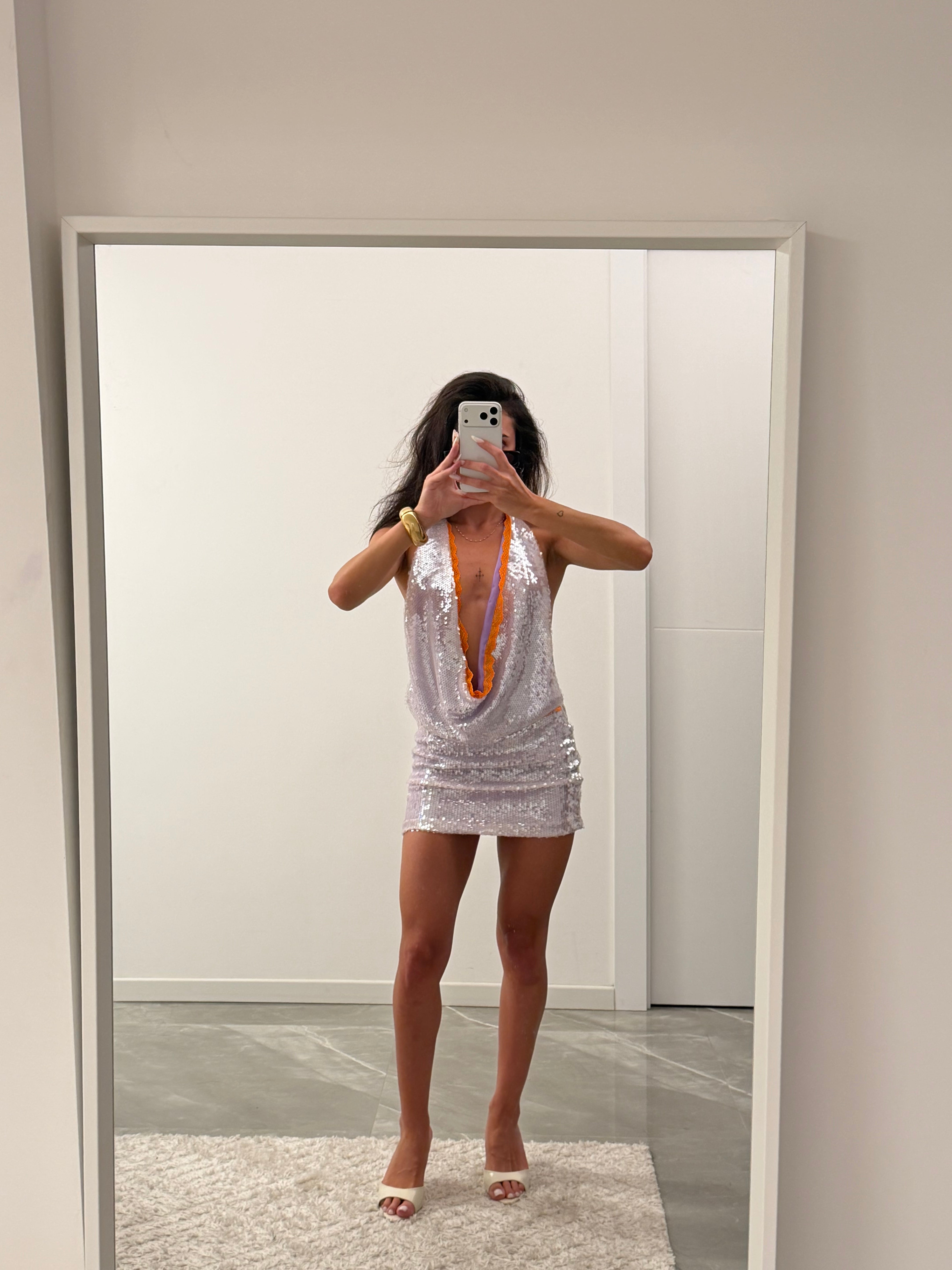mini sequins dress