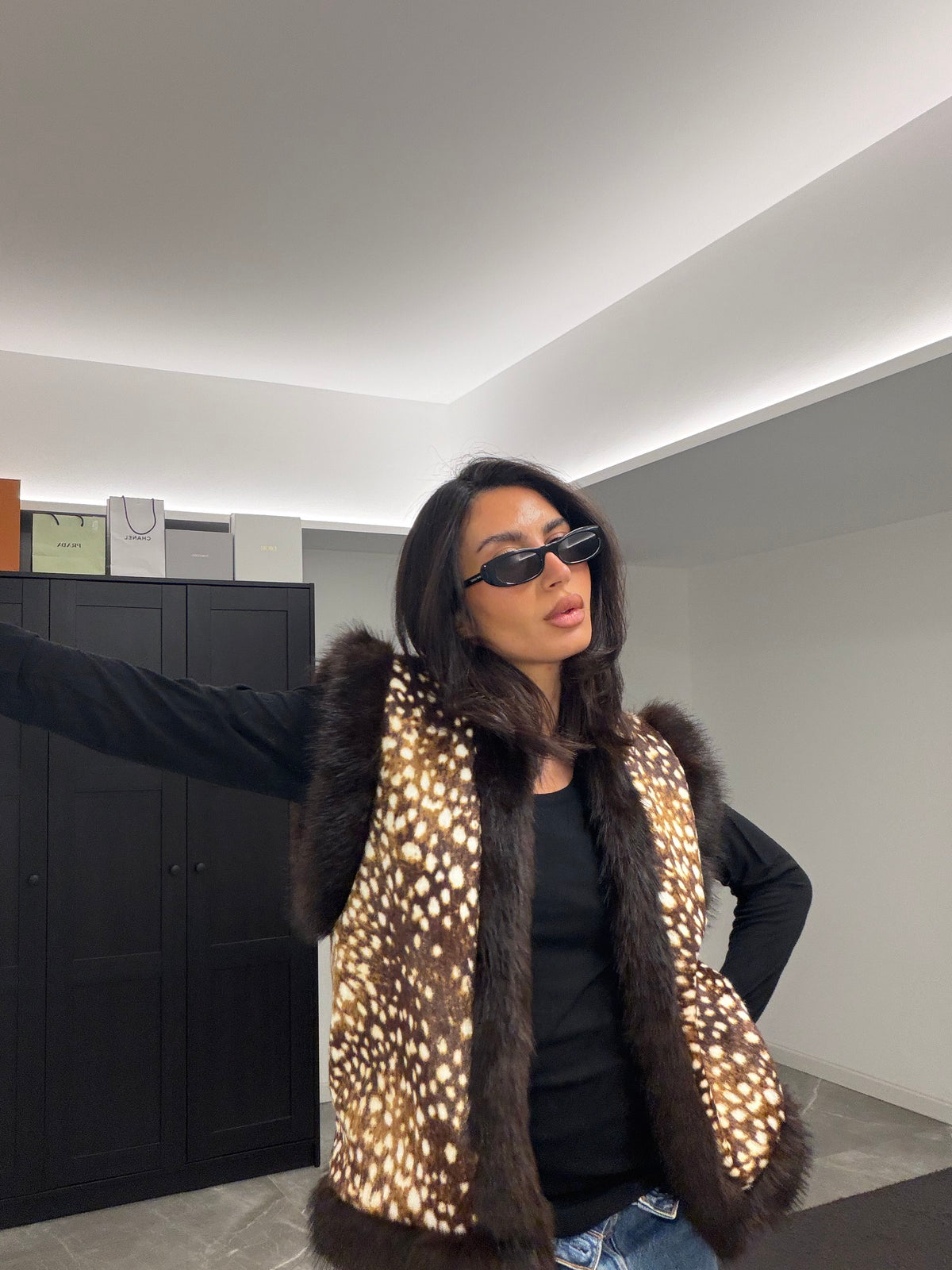 Bambi Gilet smanicato