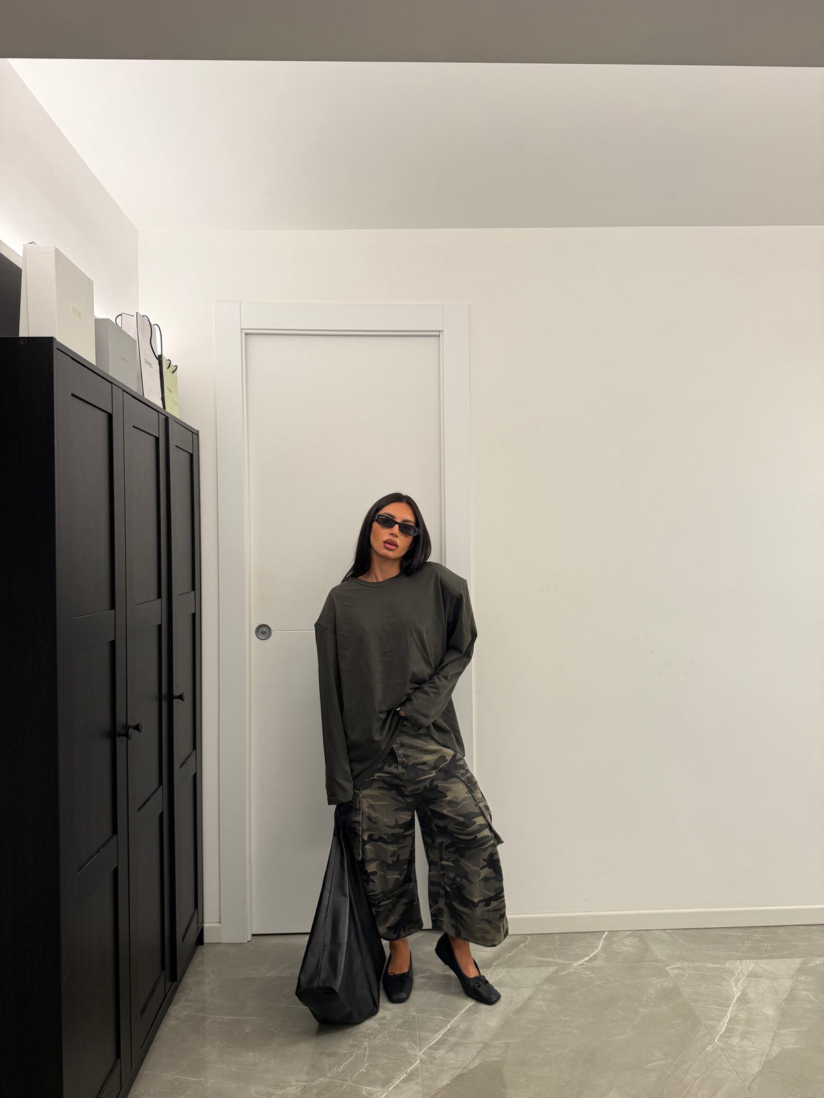 oversize t-shirt green