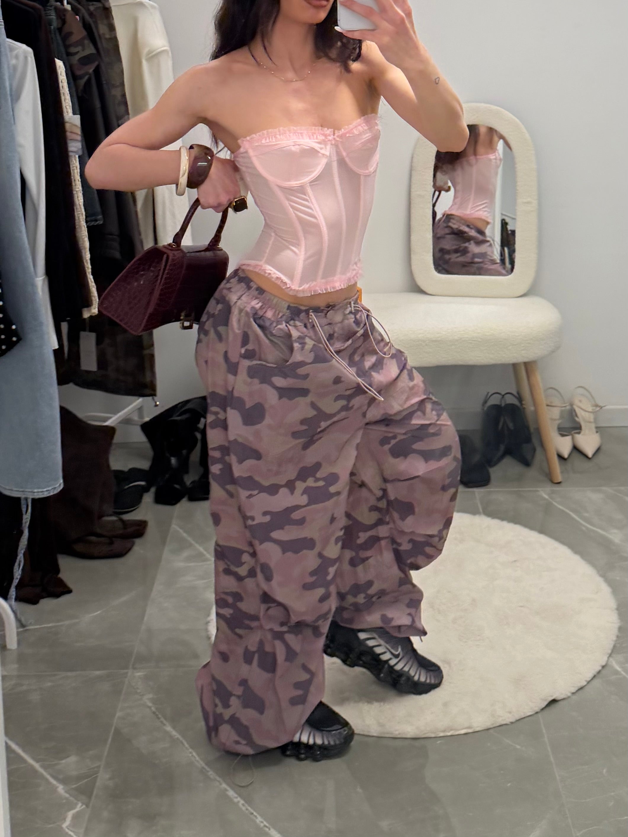 Parachute military pink