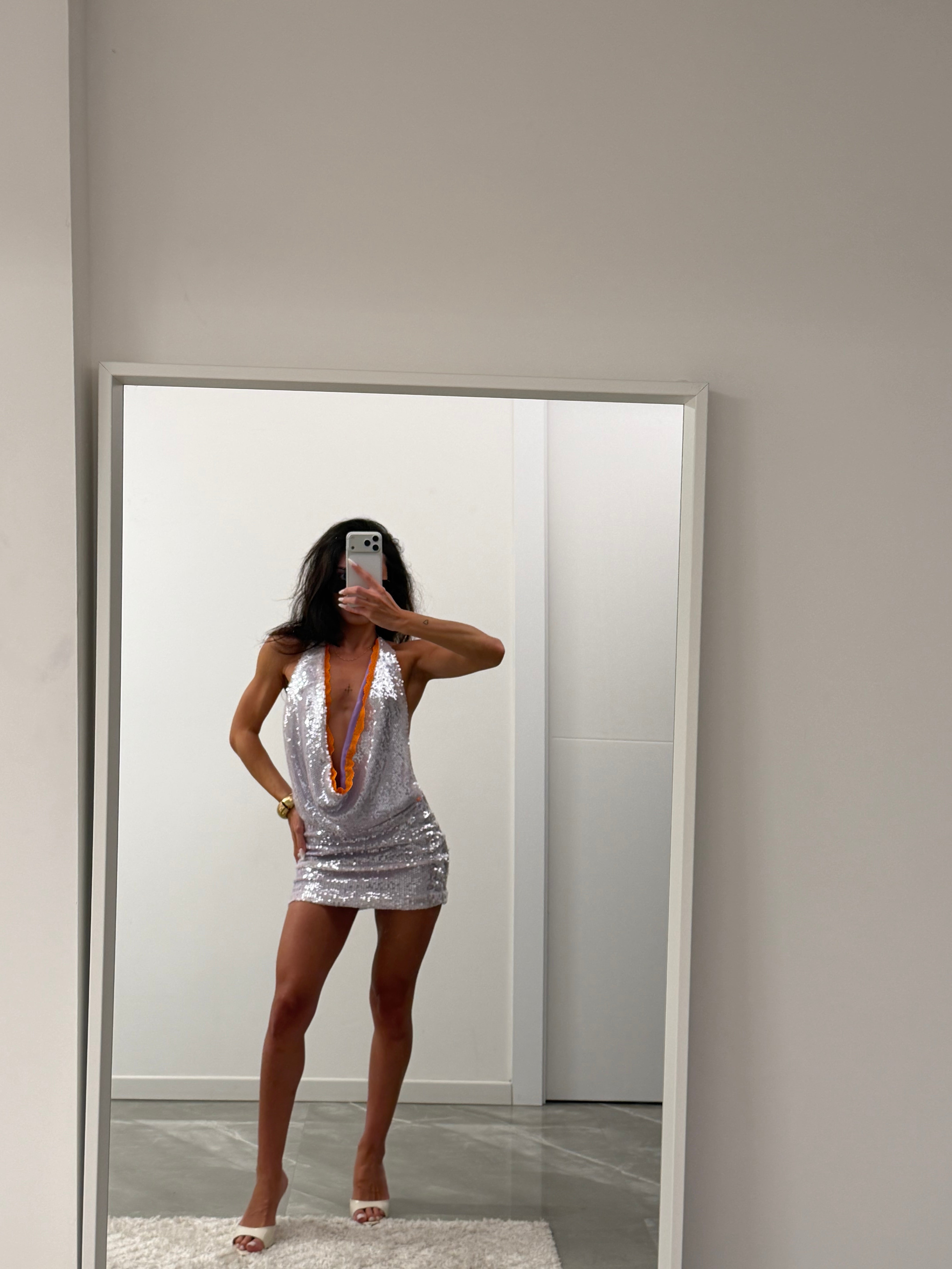 mini sequins dress