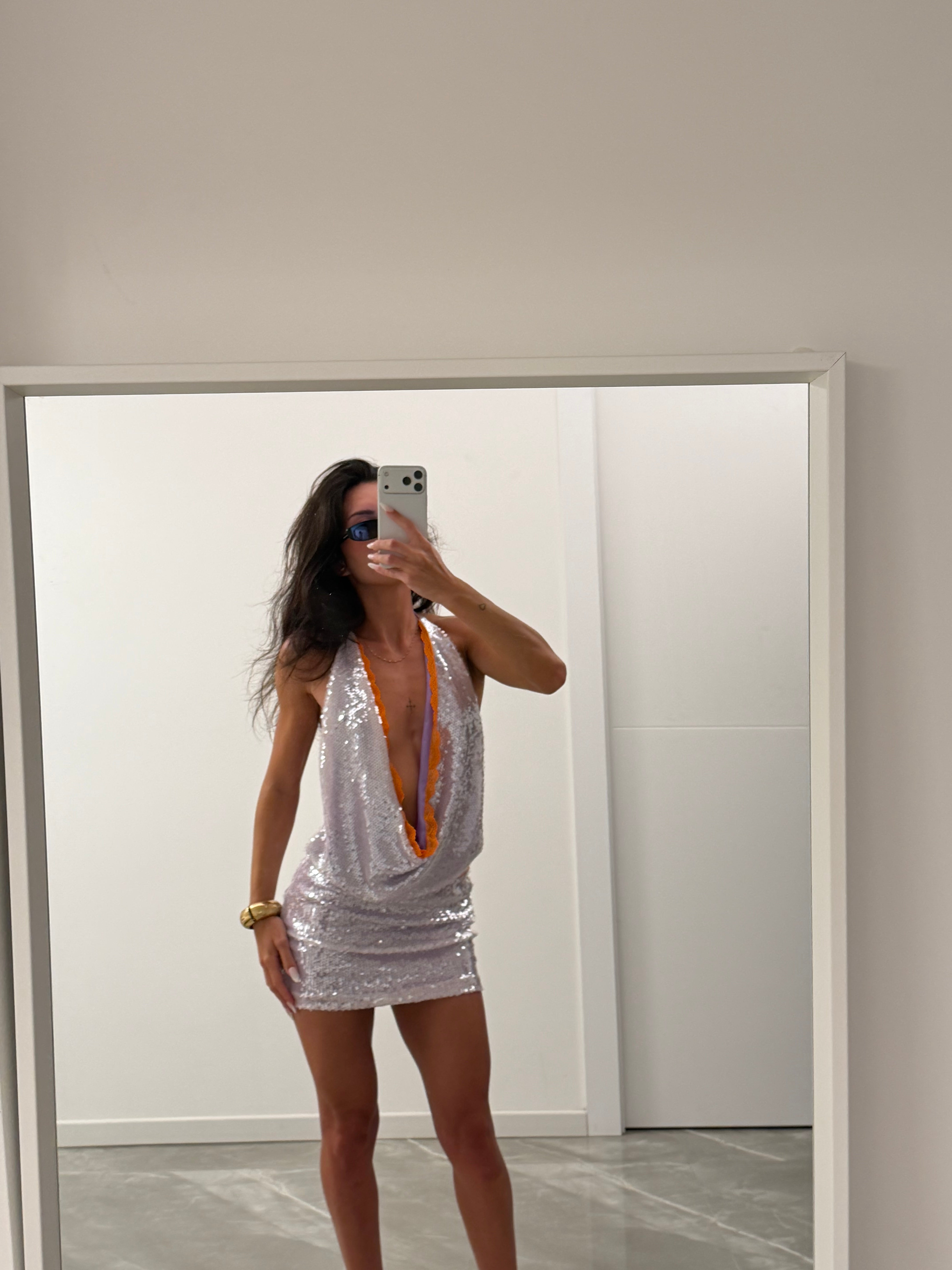 mini sequins dress