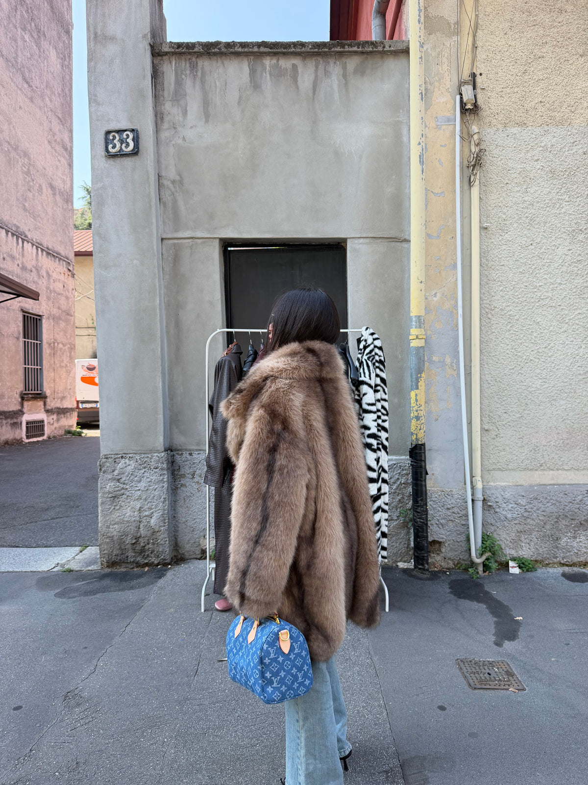 honey maxi fur