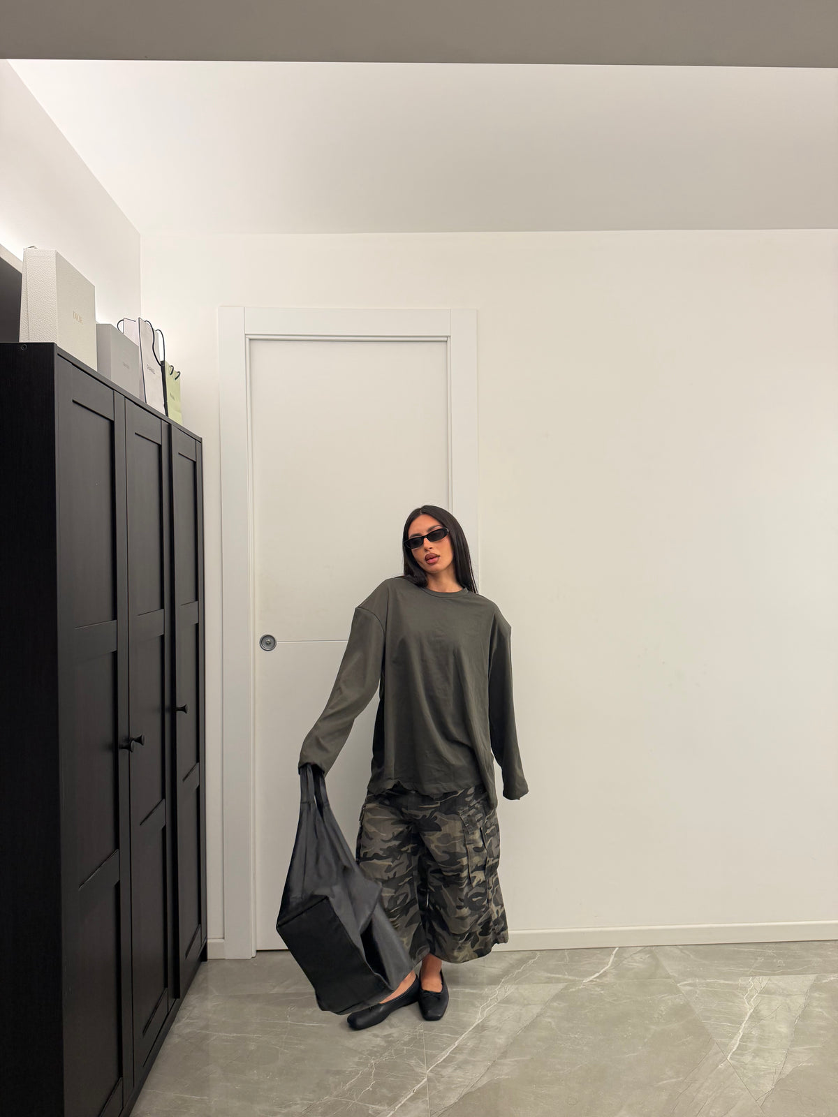 oversize t-shirt green