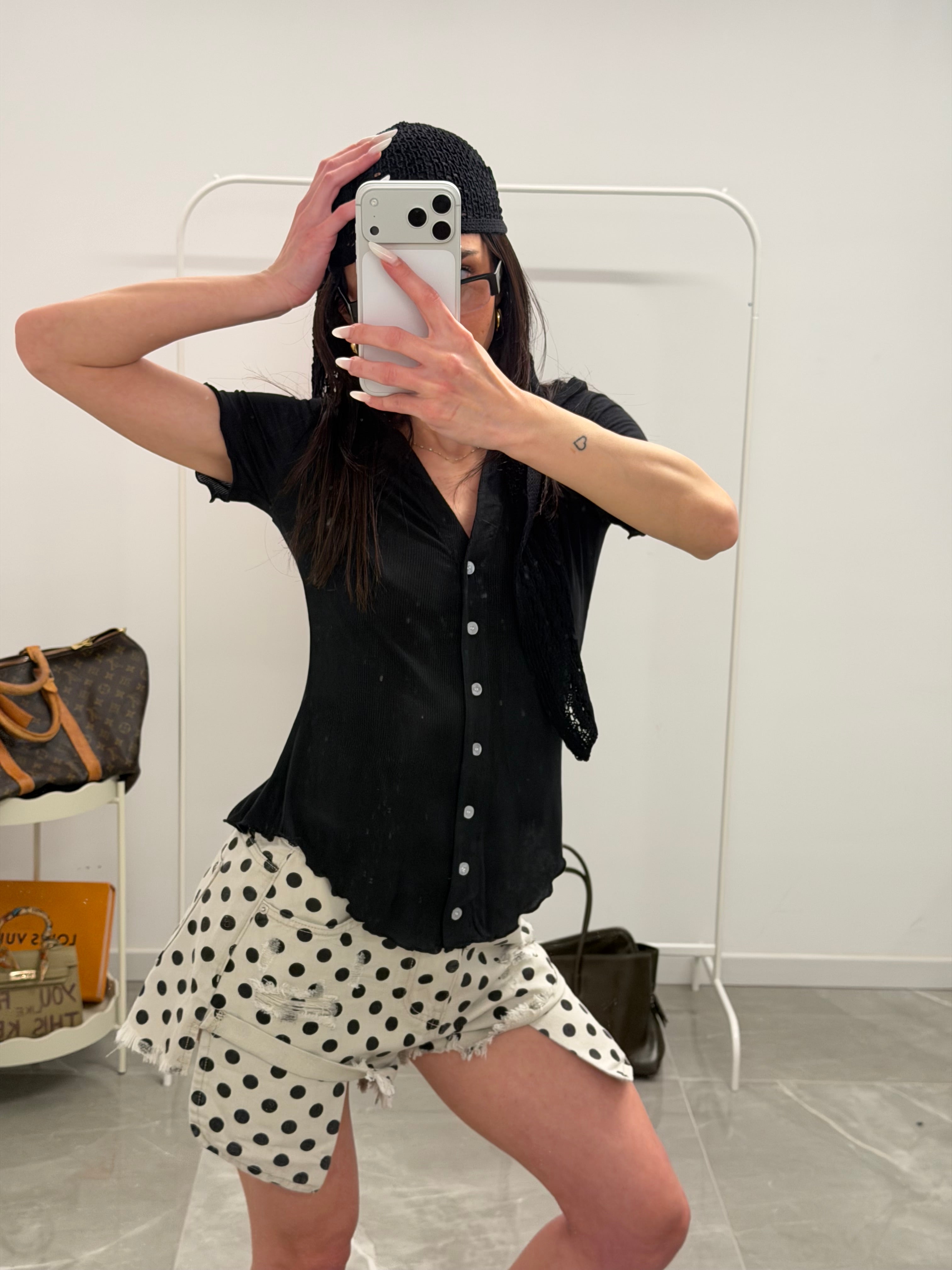silk t-shirt