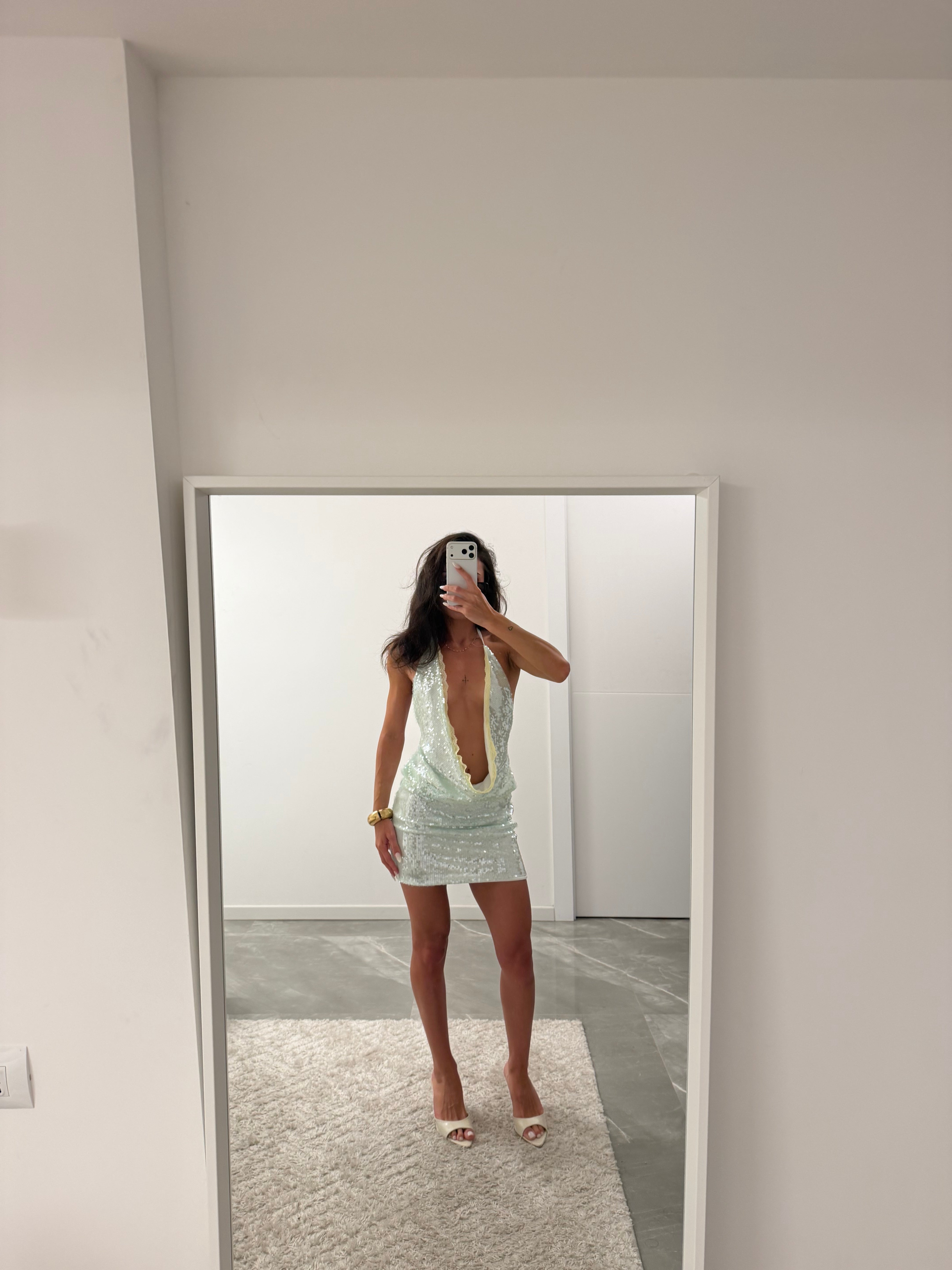 mini sequins dress