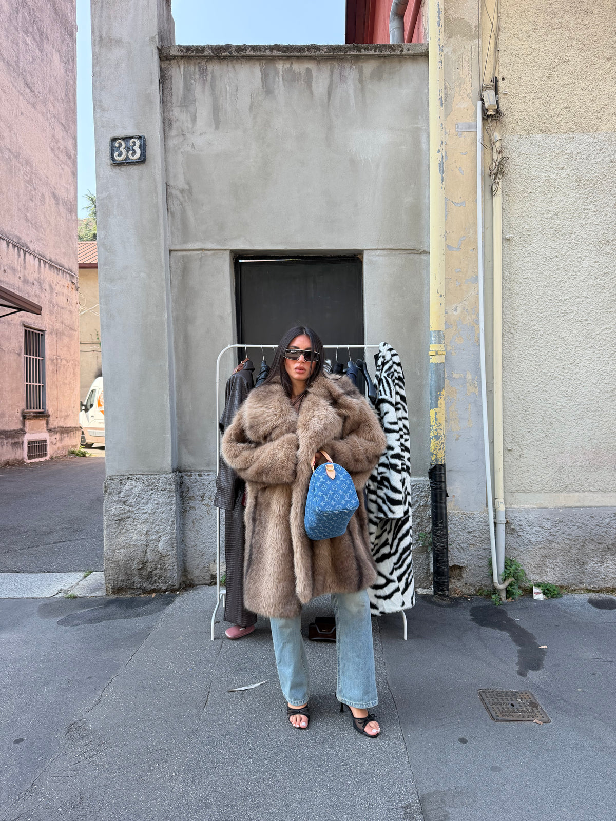 honey maxi fur