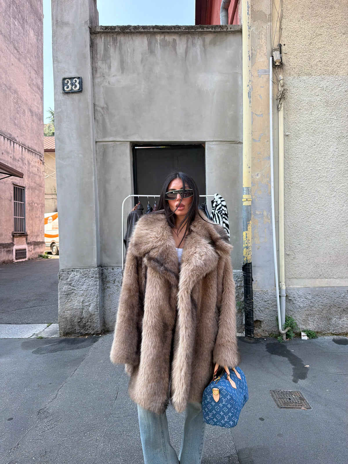 honey maxi fur