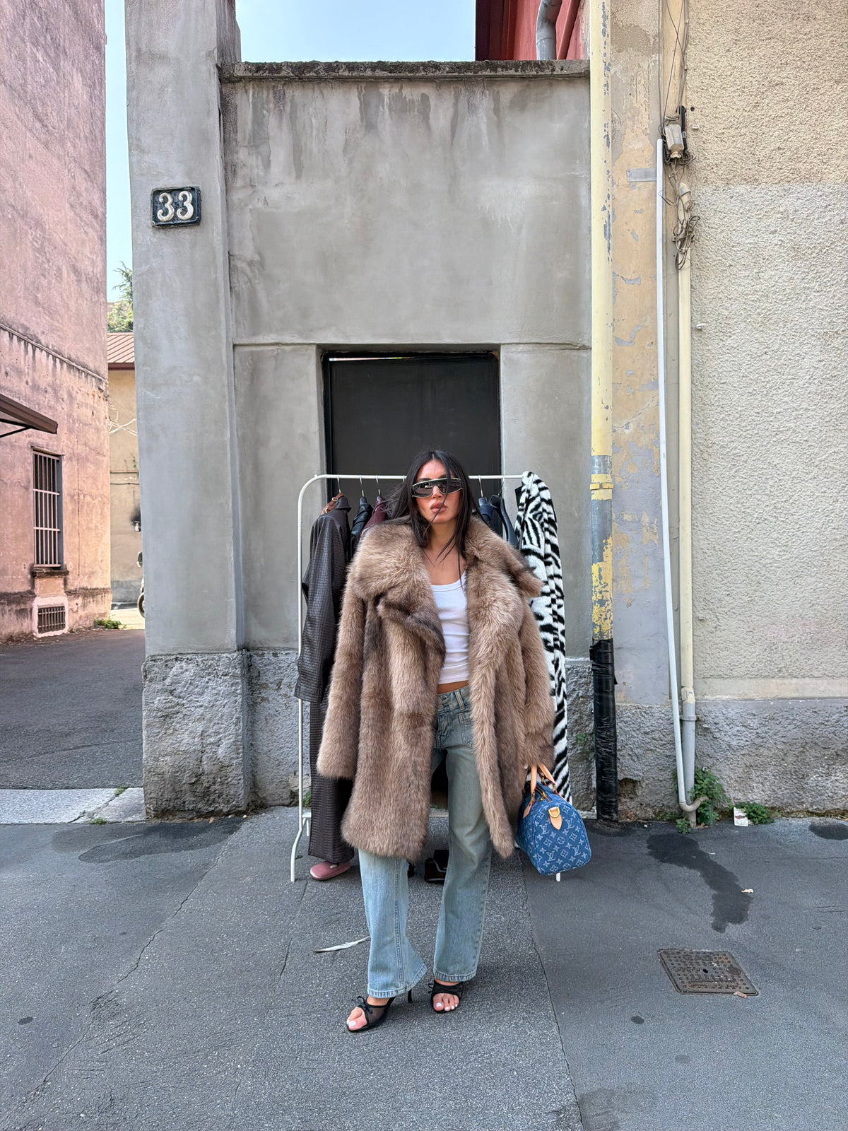 honey maxi fur