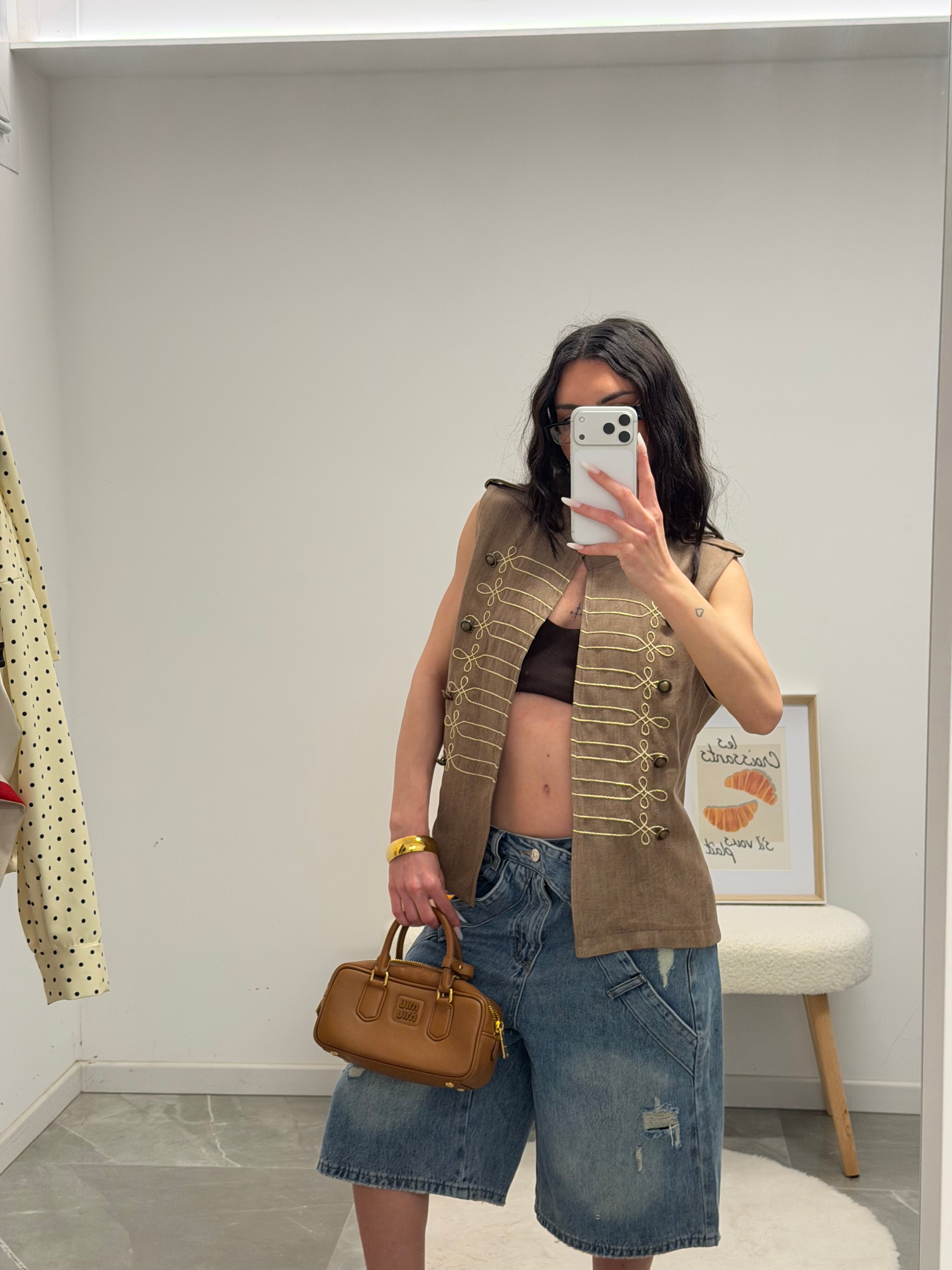 korean jacket beige