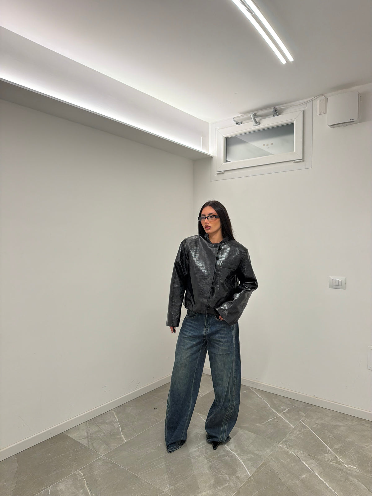 jacket crocodile