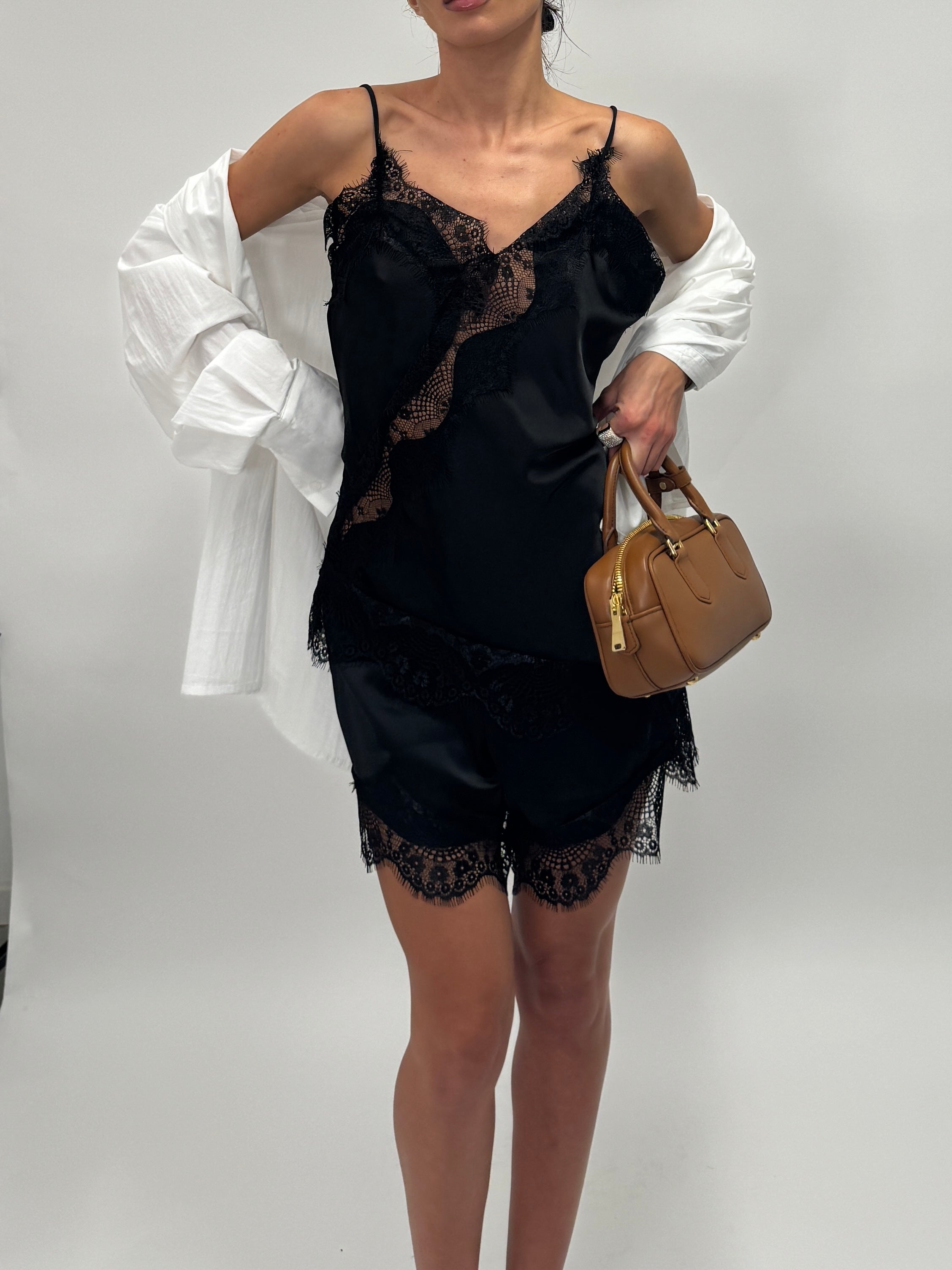 Canotta Satin black