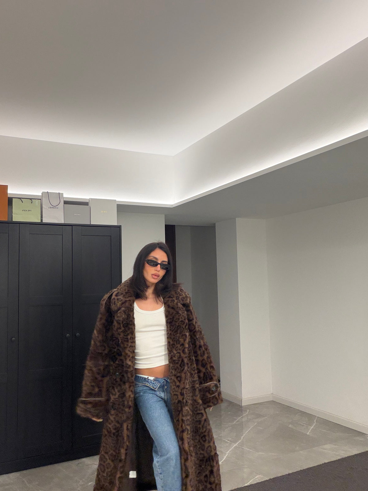 Animalier Fur coat