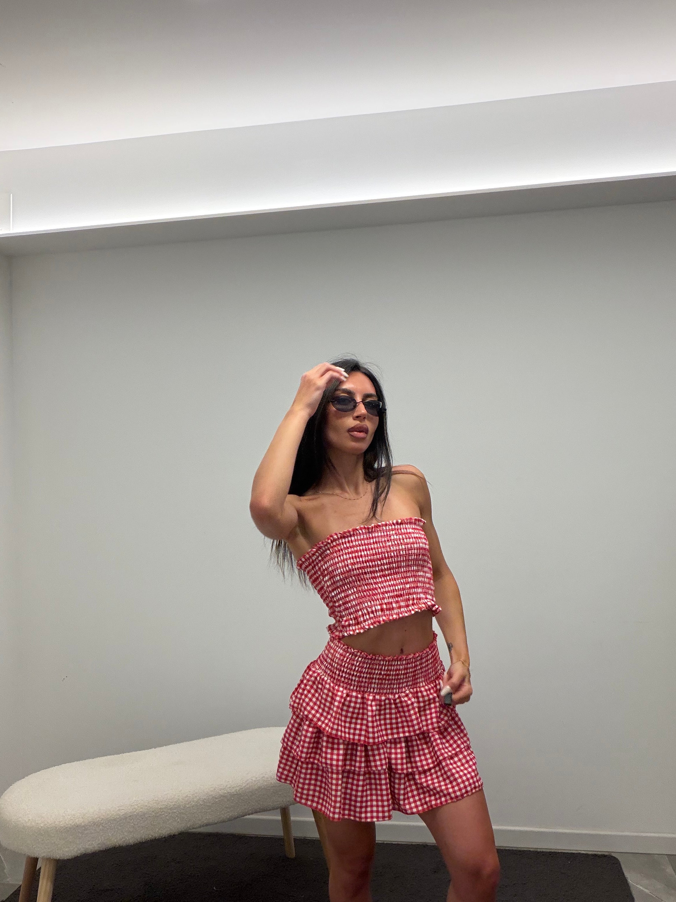 coordinato Checked Mood