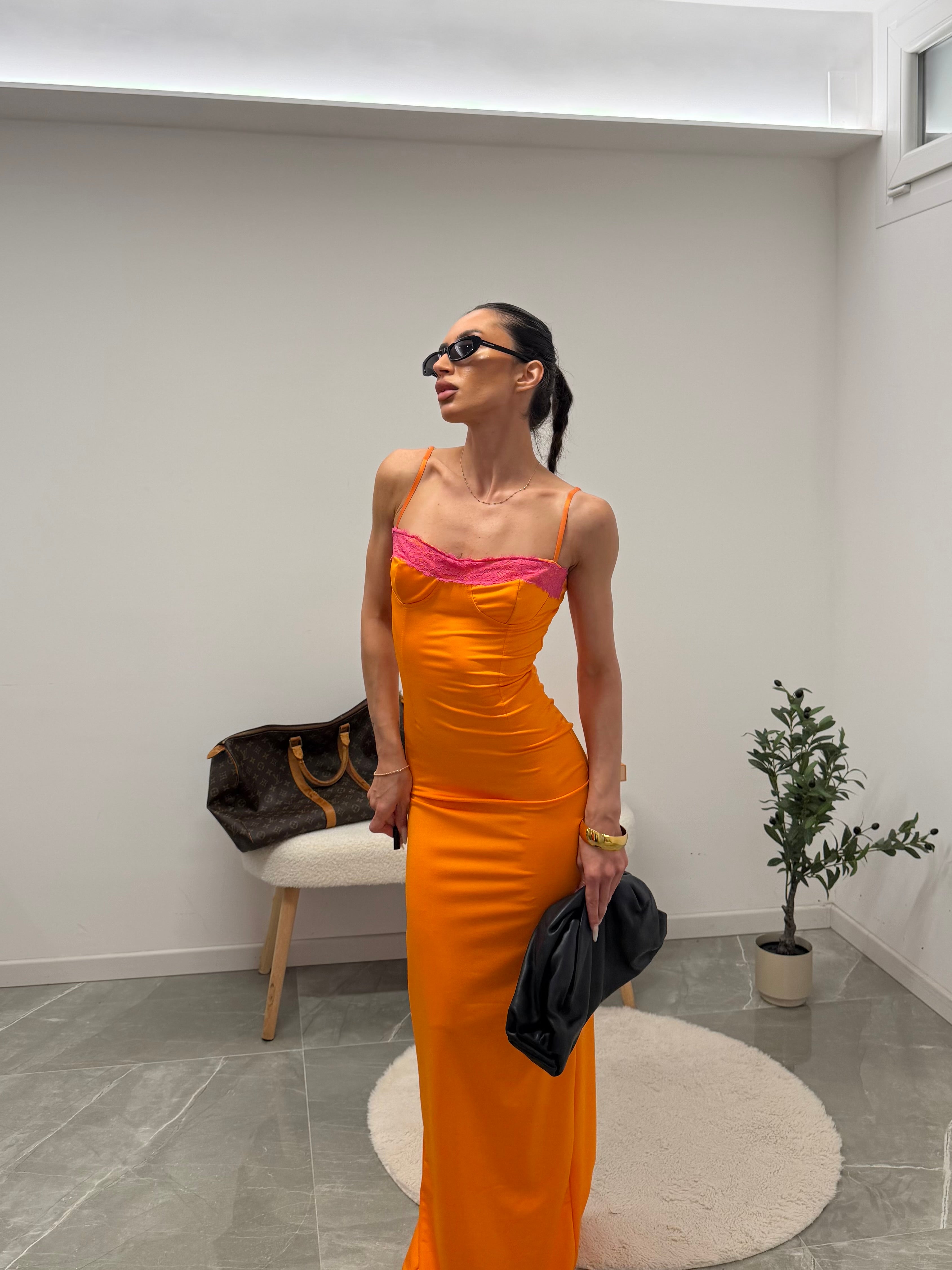 Tangerine Muse Dress orange