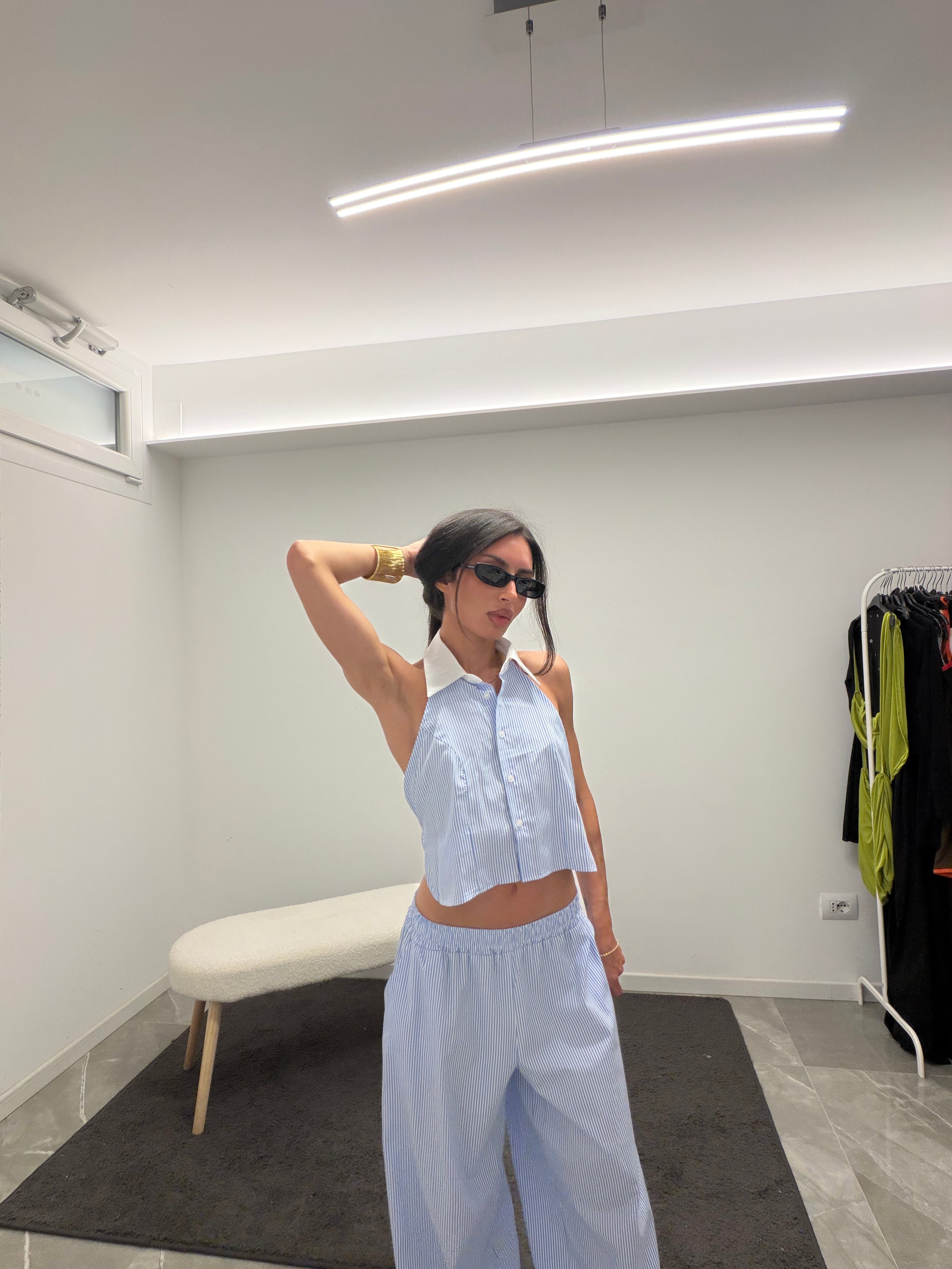 coordinato line blue