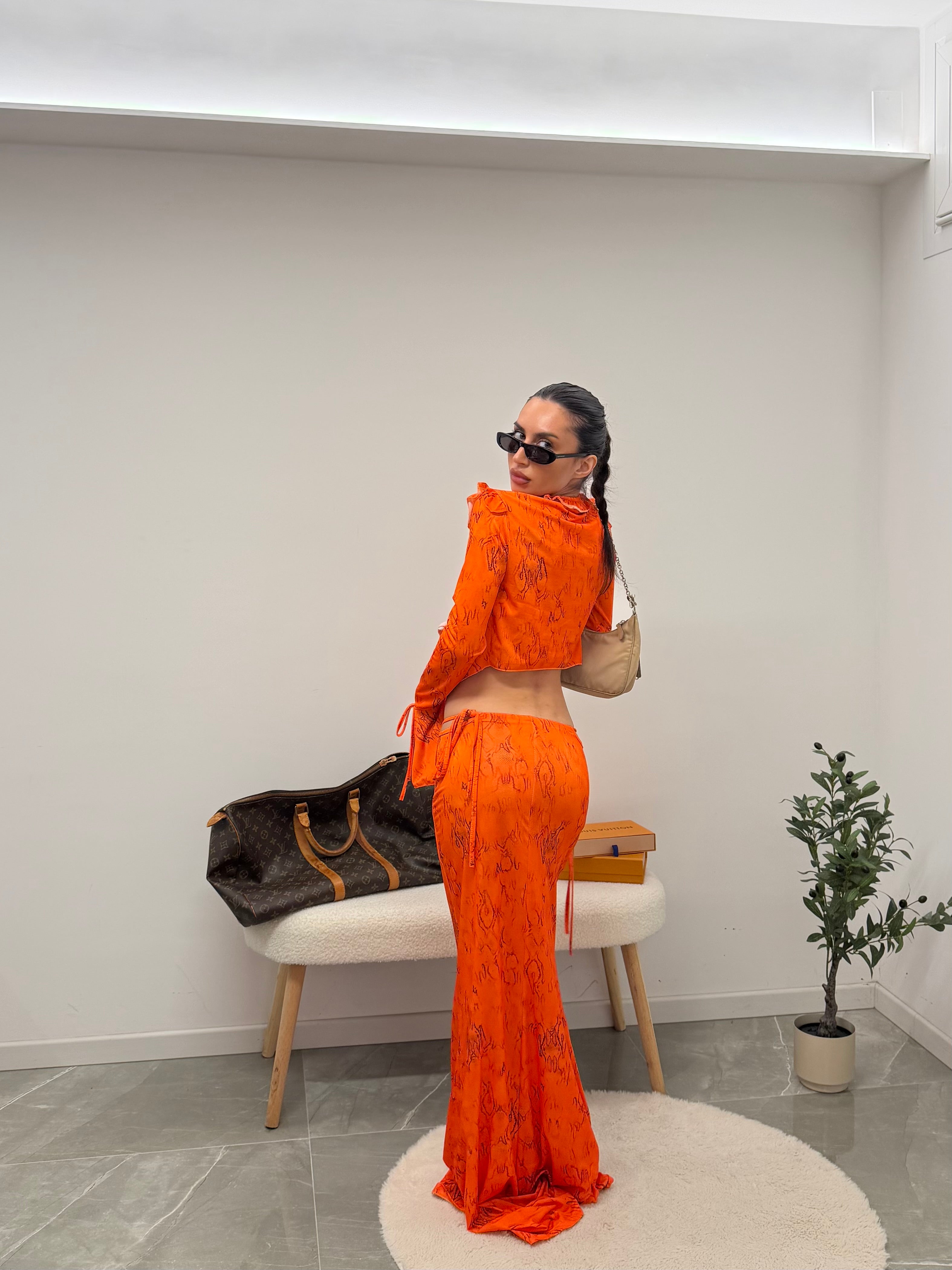 coordinato orange crush