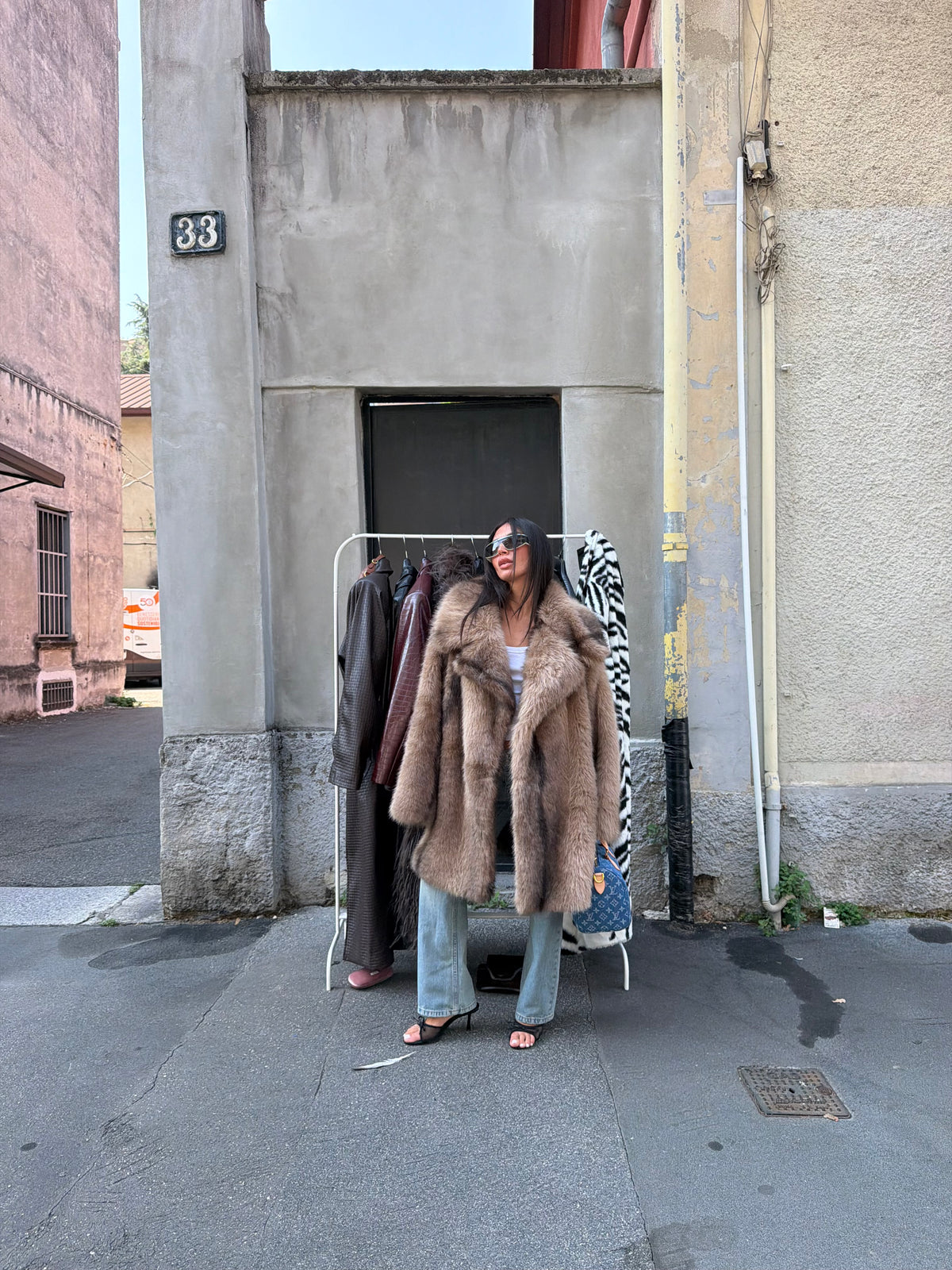 honey maxi fur