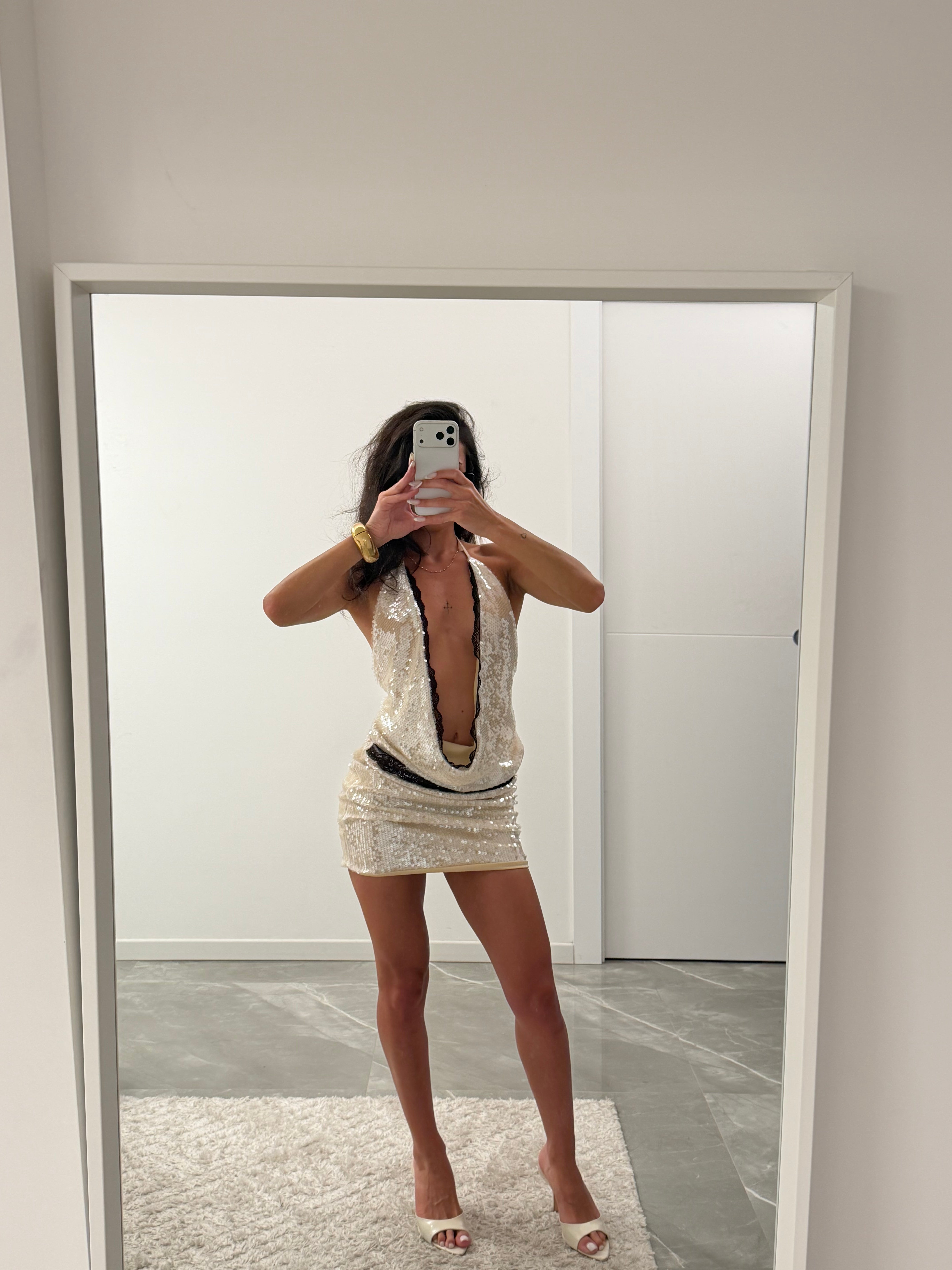 mini sequins dress