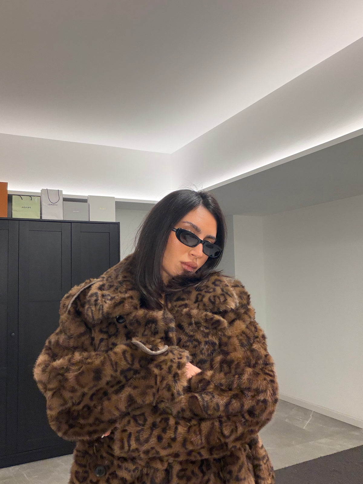 Animalier Fur coat
