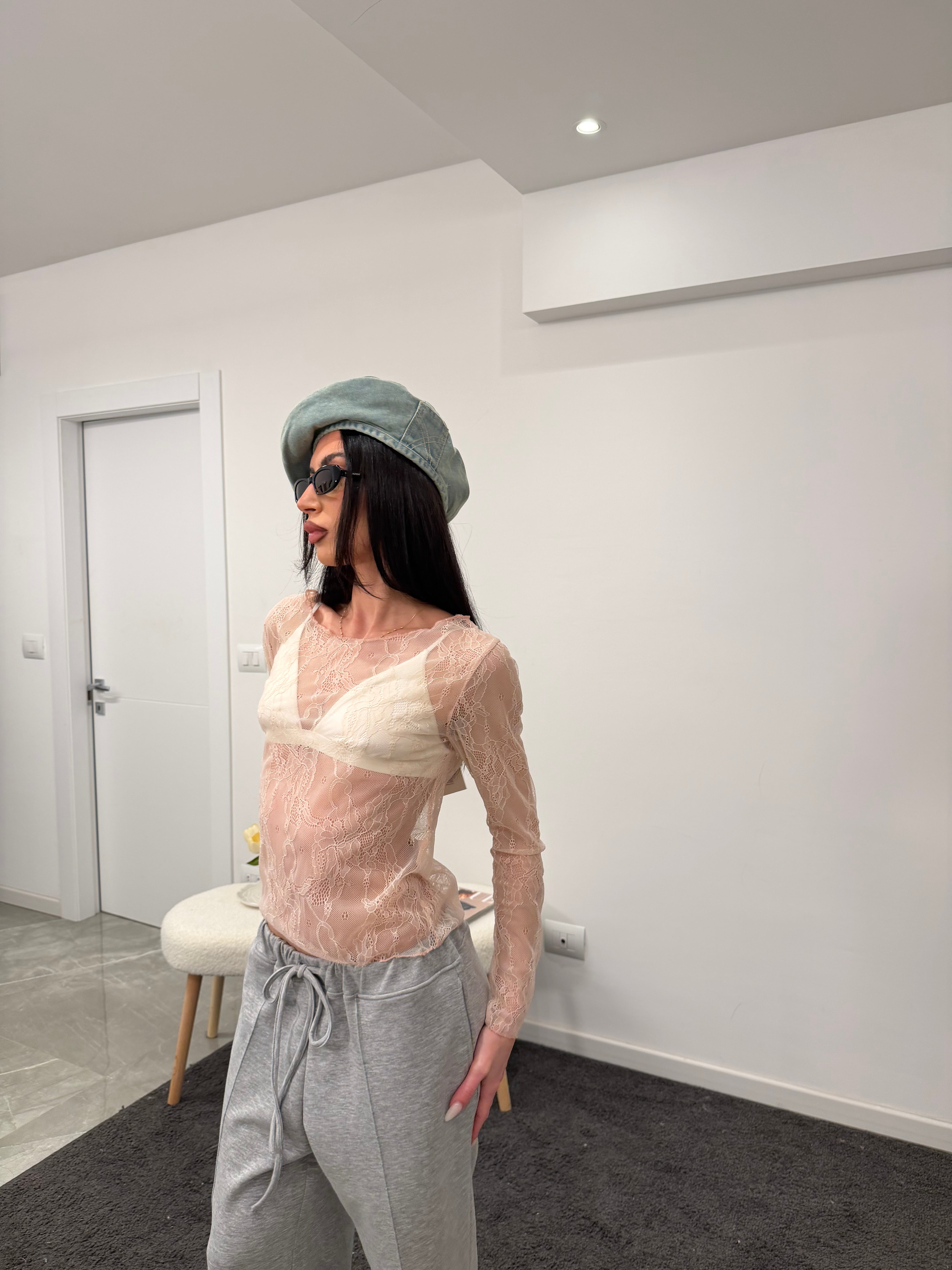 tuta oversize grey