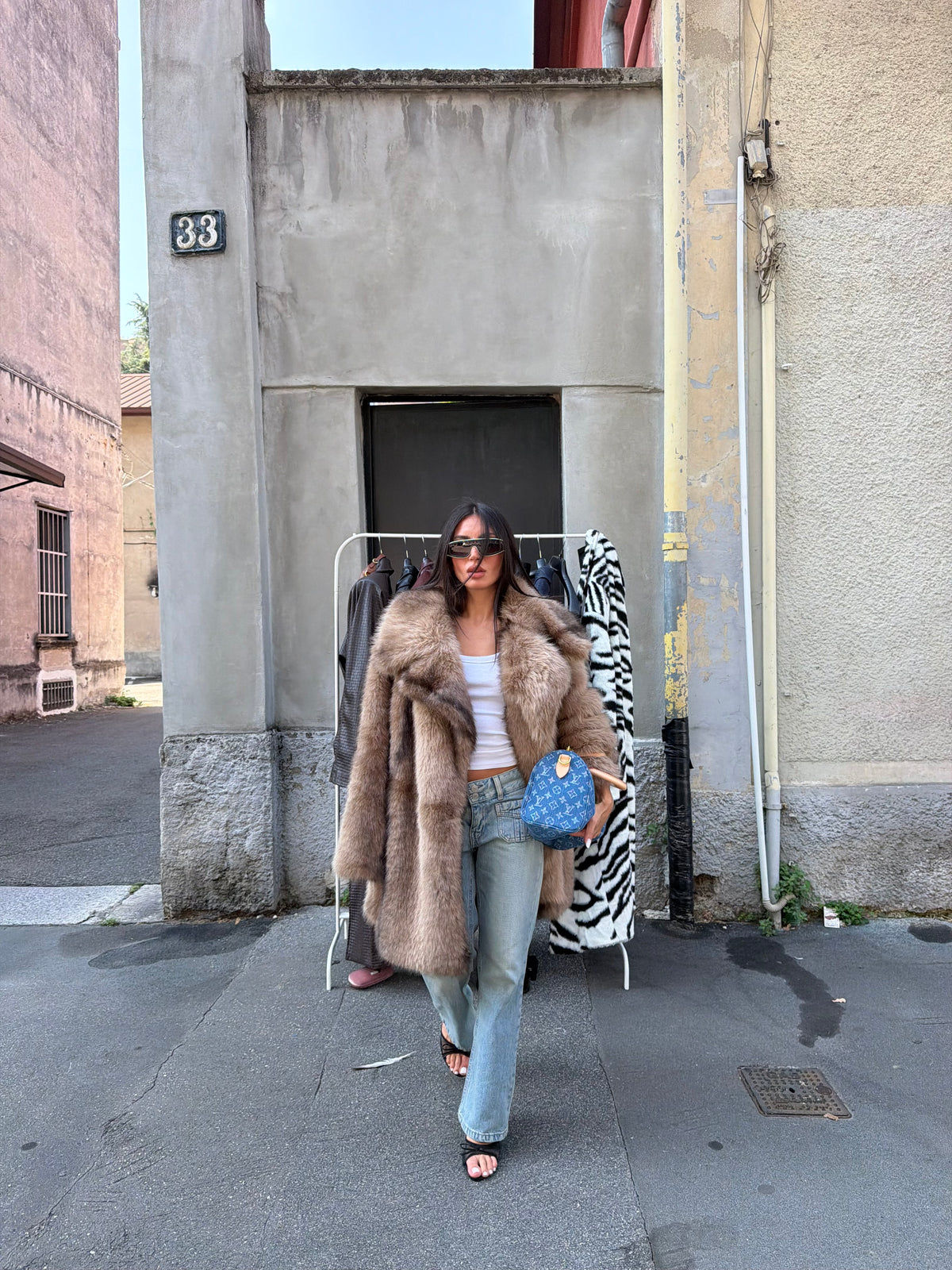 honey maxi fur