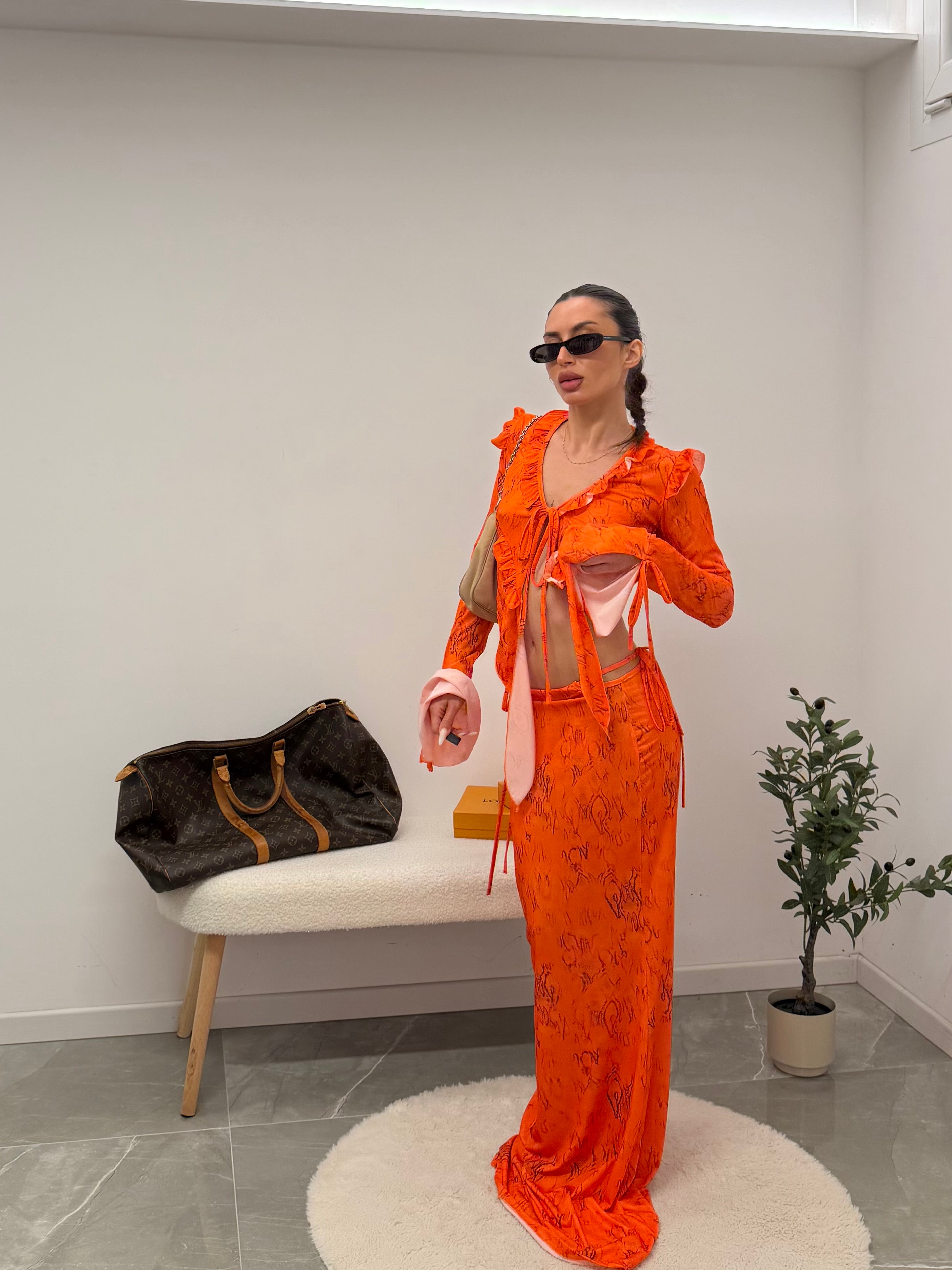 coordinato orange crush