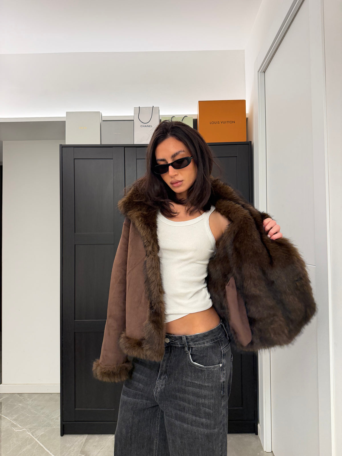 The Mocha Fur Jacket