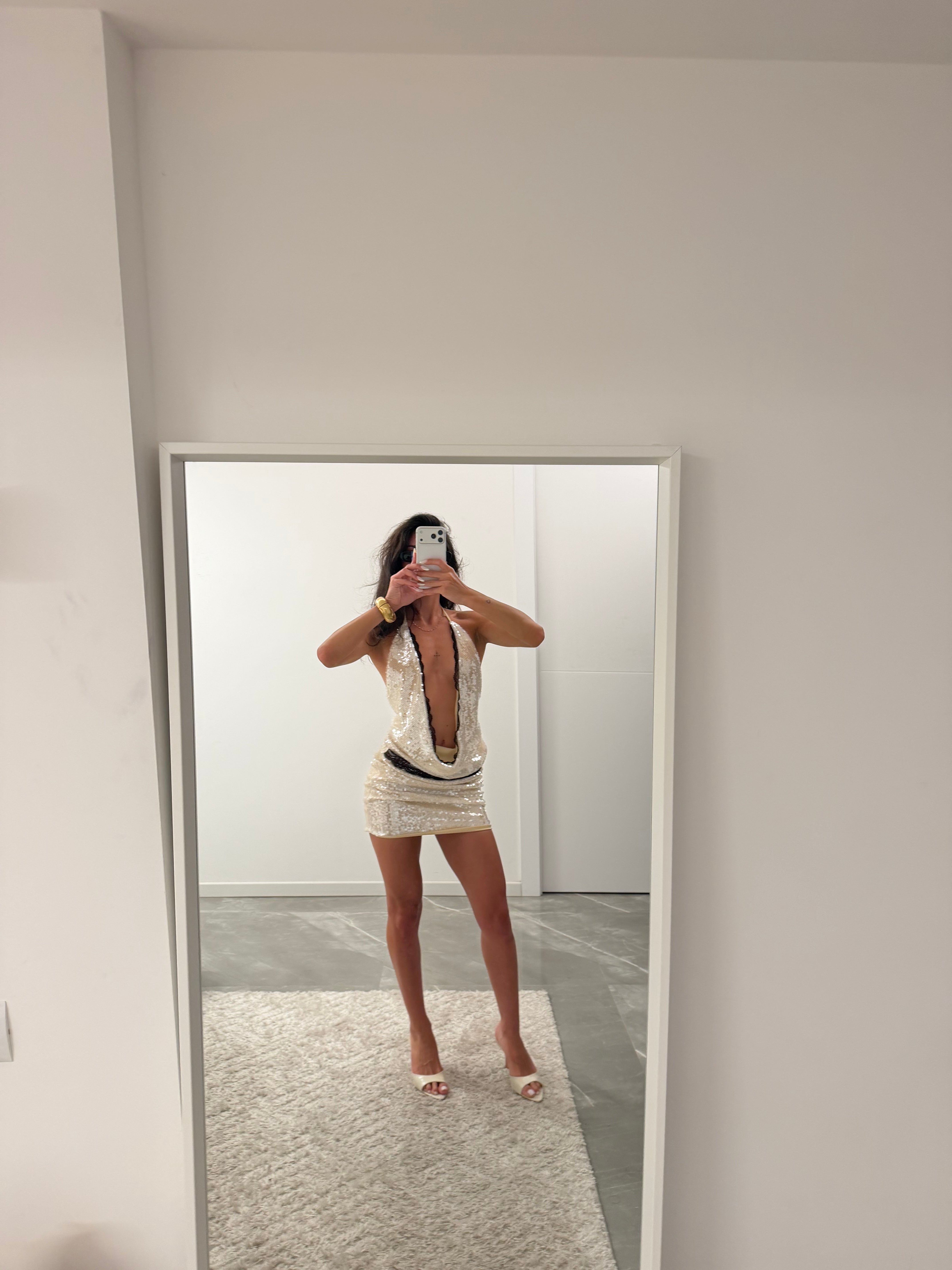 mini sequins dress