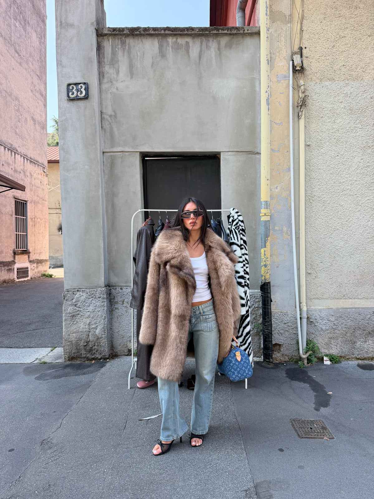 honey maxi fur