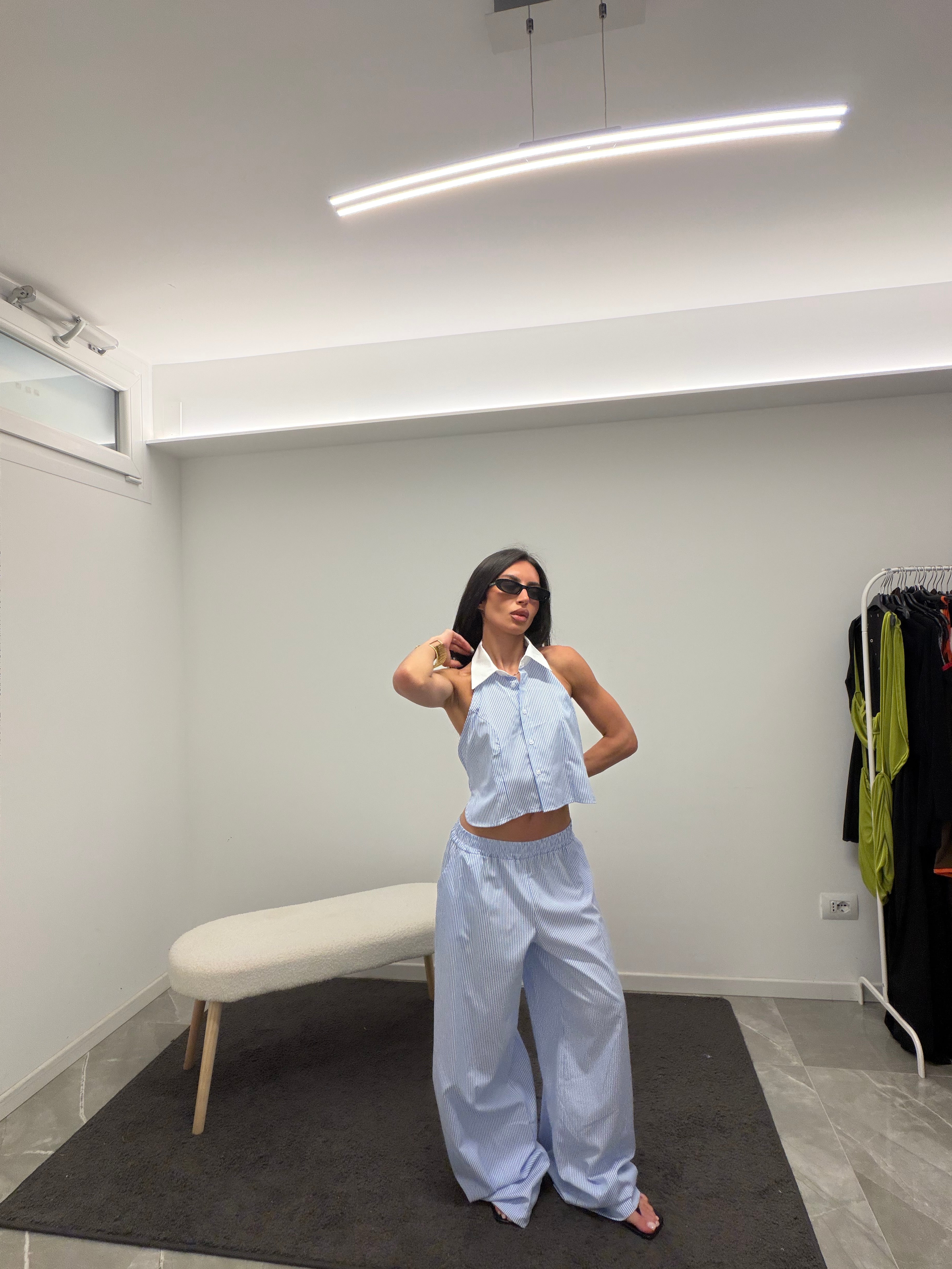 coordinato line blue