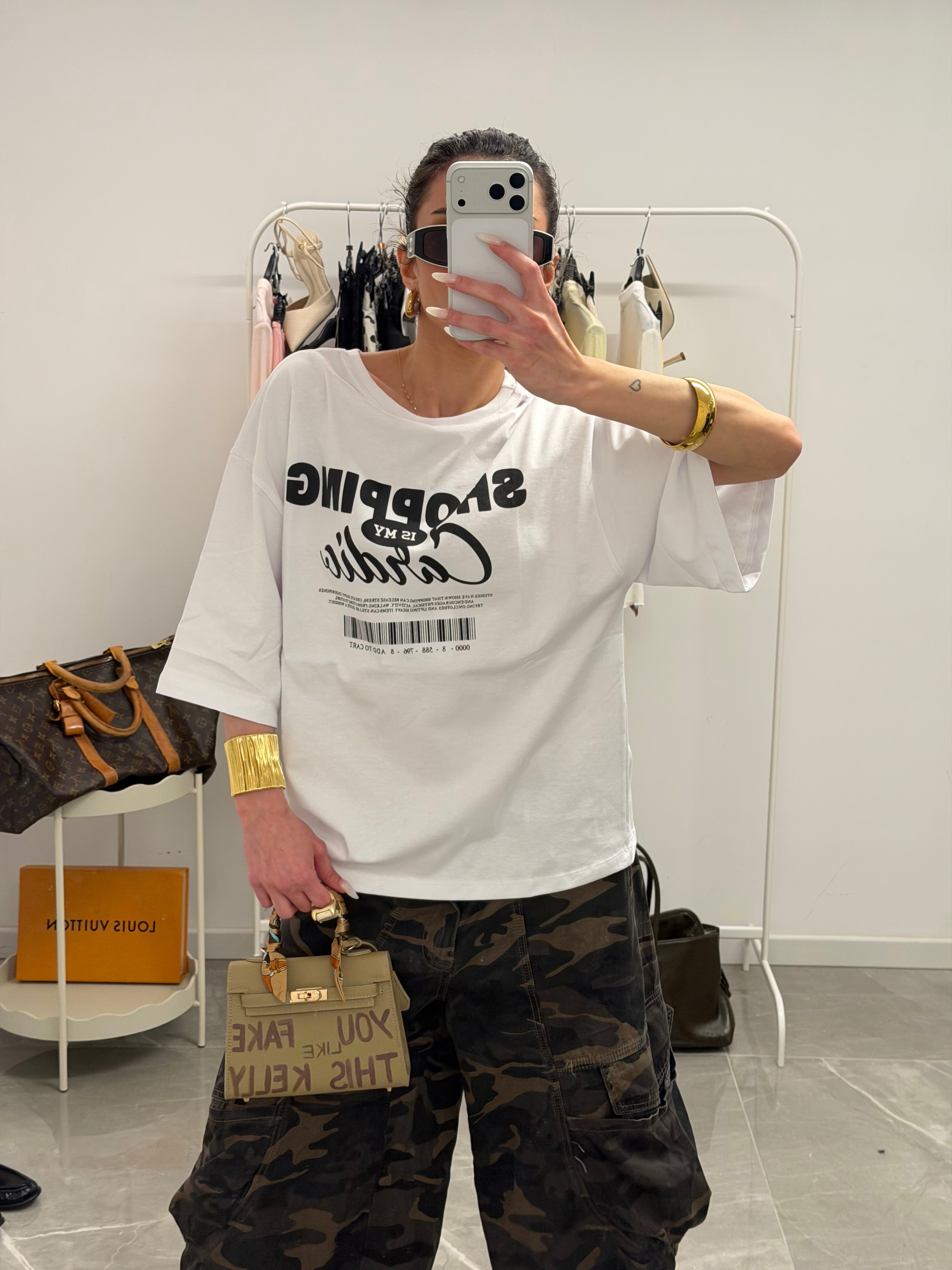 t-shirt shopping is my cardio