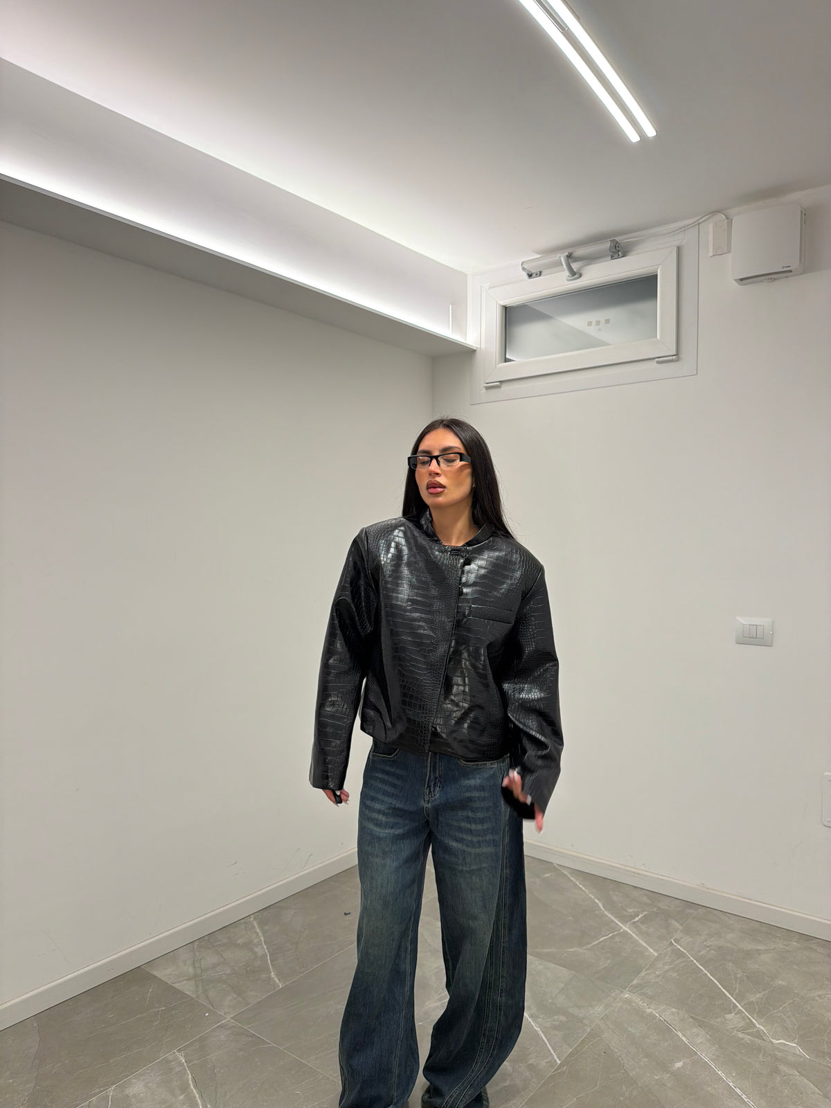 jacket crocodile