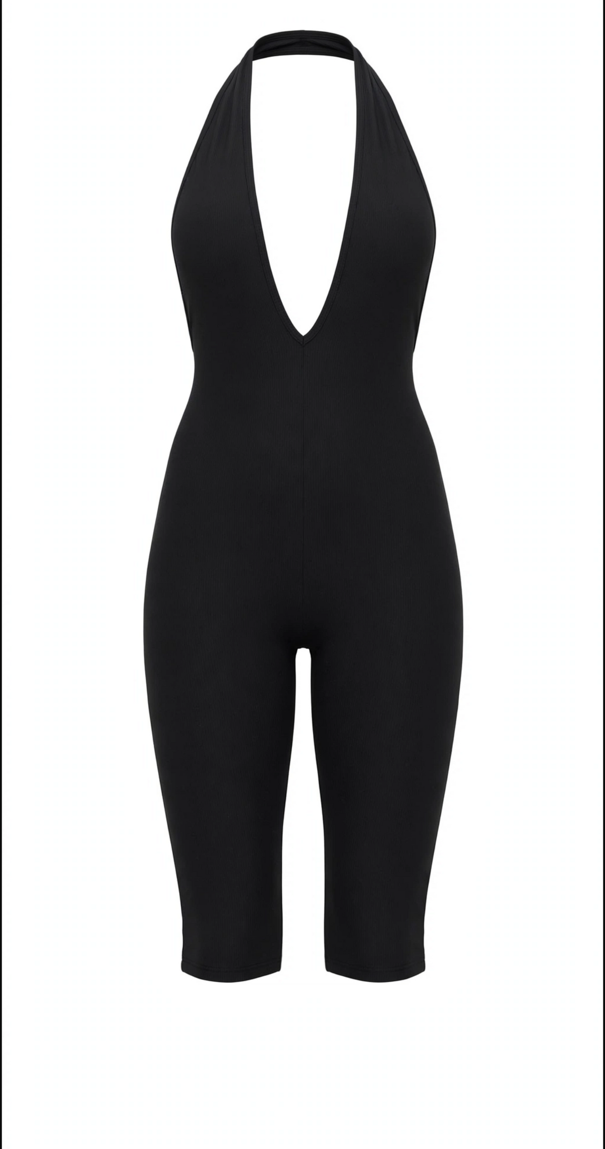 sculpt capri jumpsuit nero