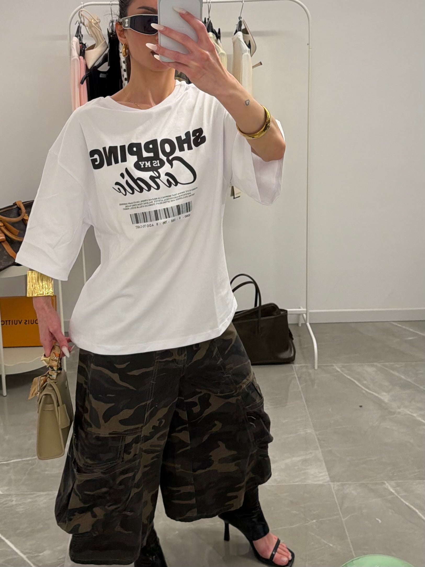 t-shirt shopping is my cardio