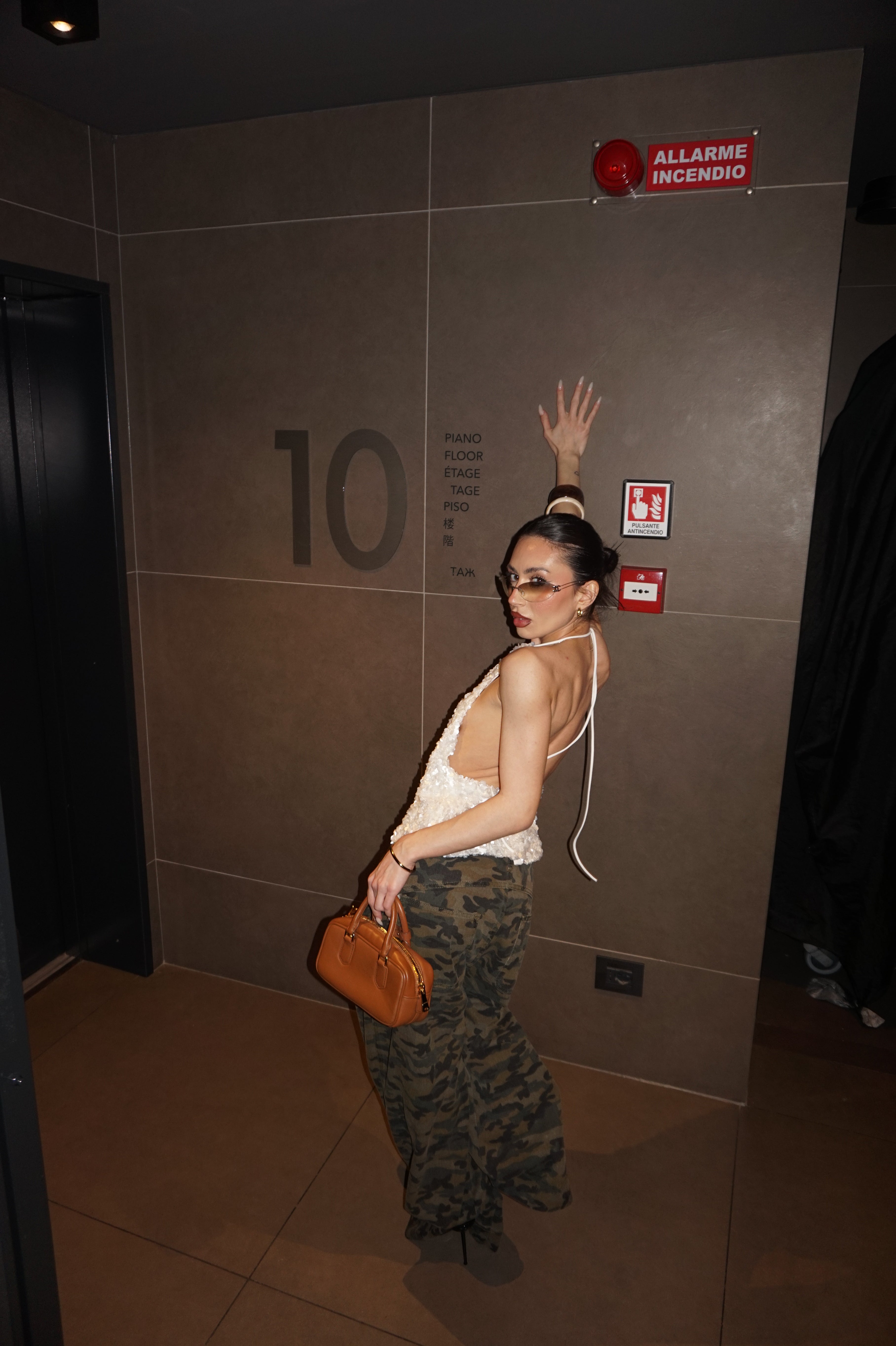 Jeans baggy military