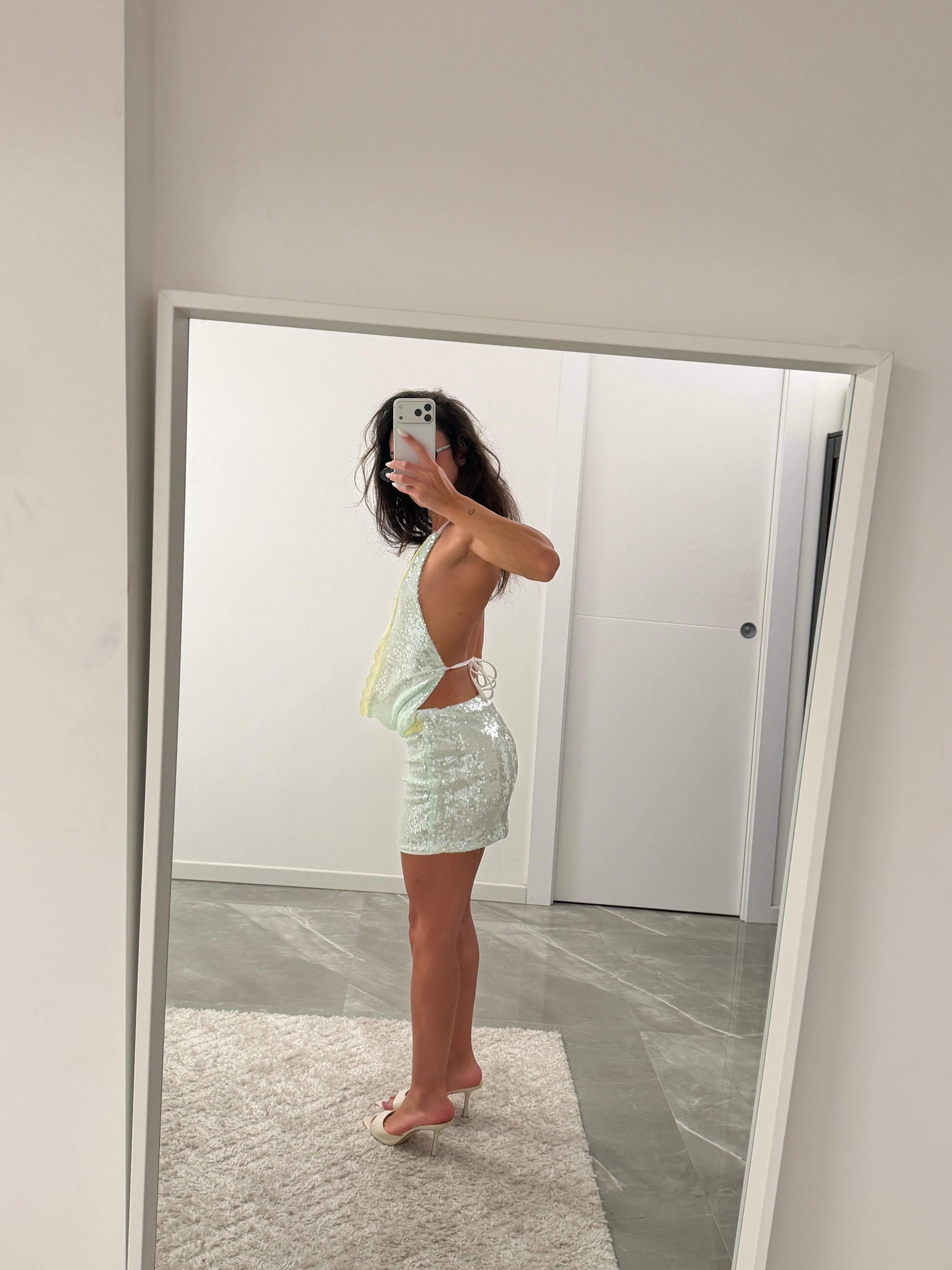 mini sequins dress
