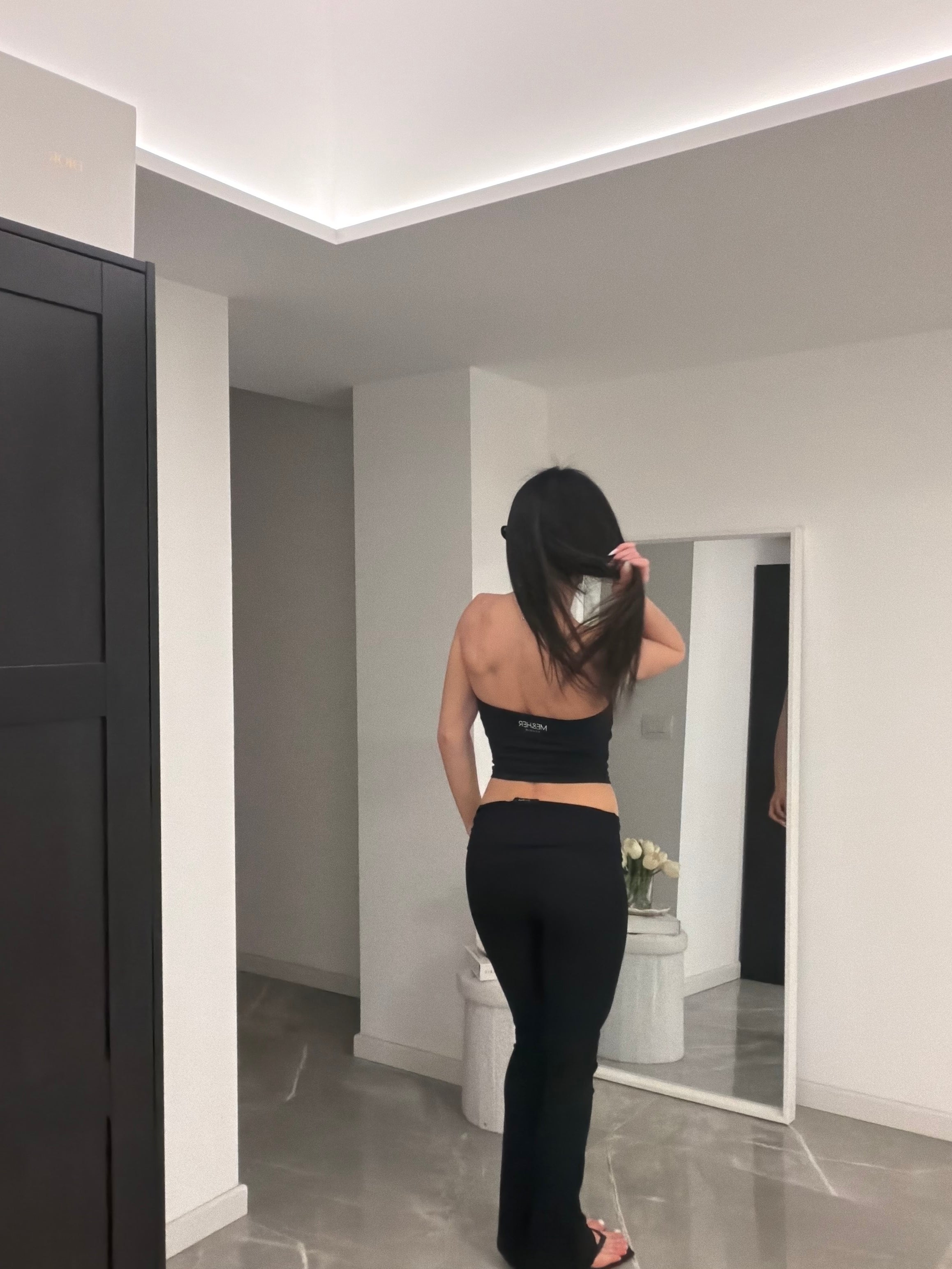 leggings flare black