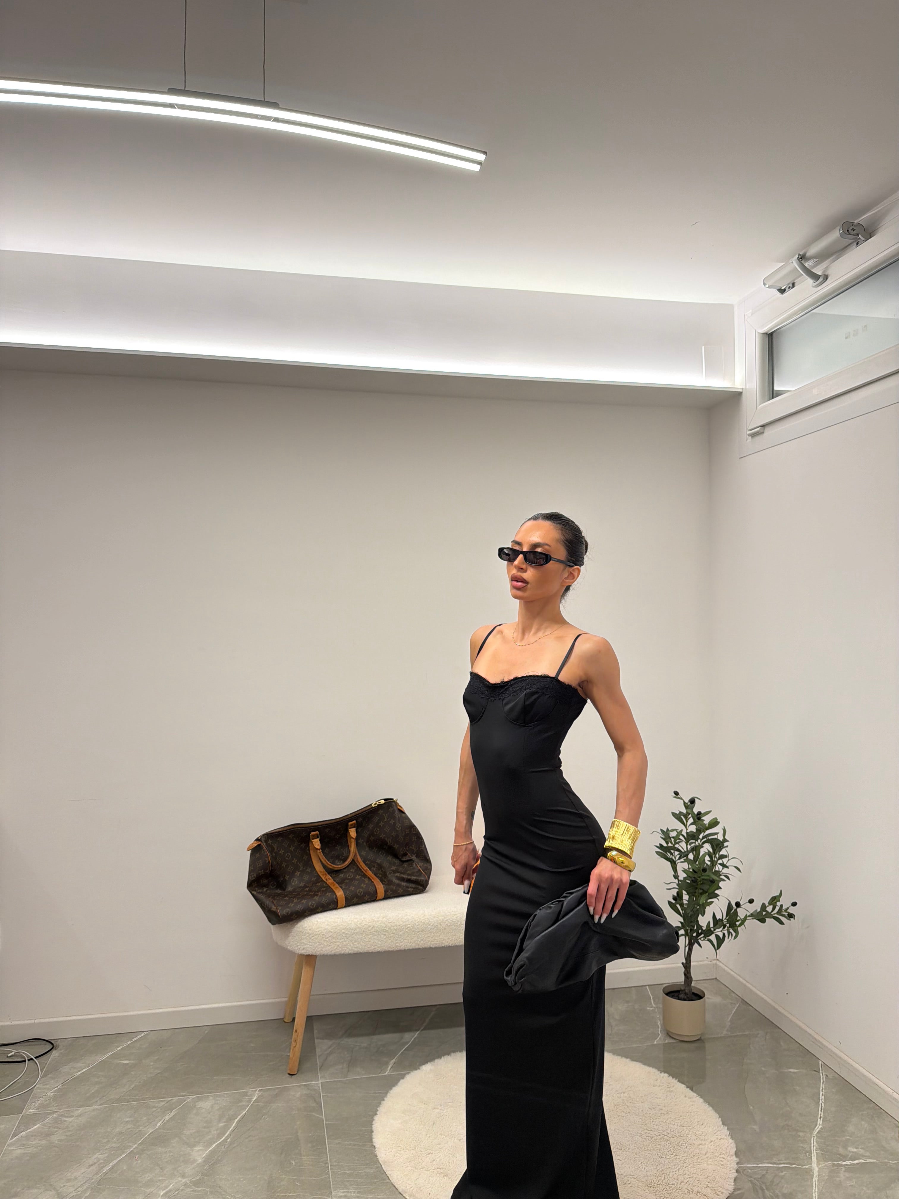 Tangerine Muse Dress black
