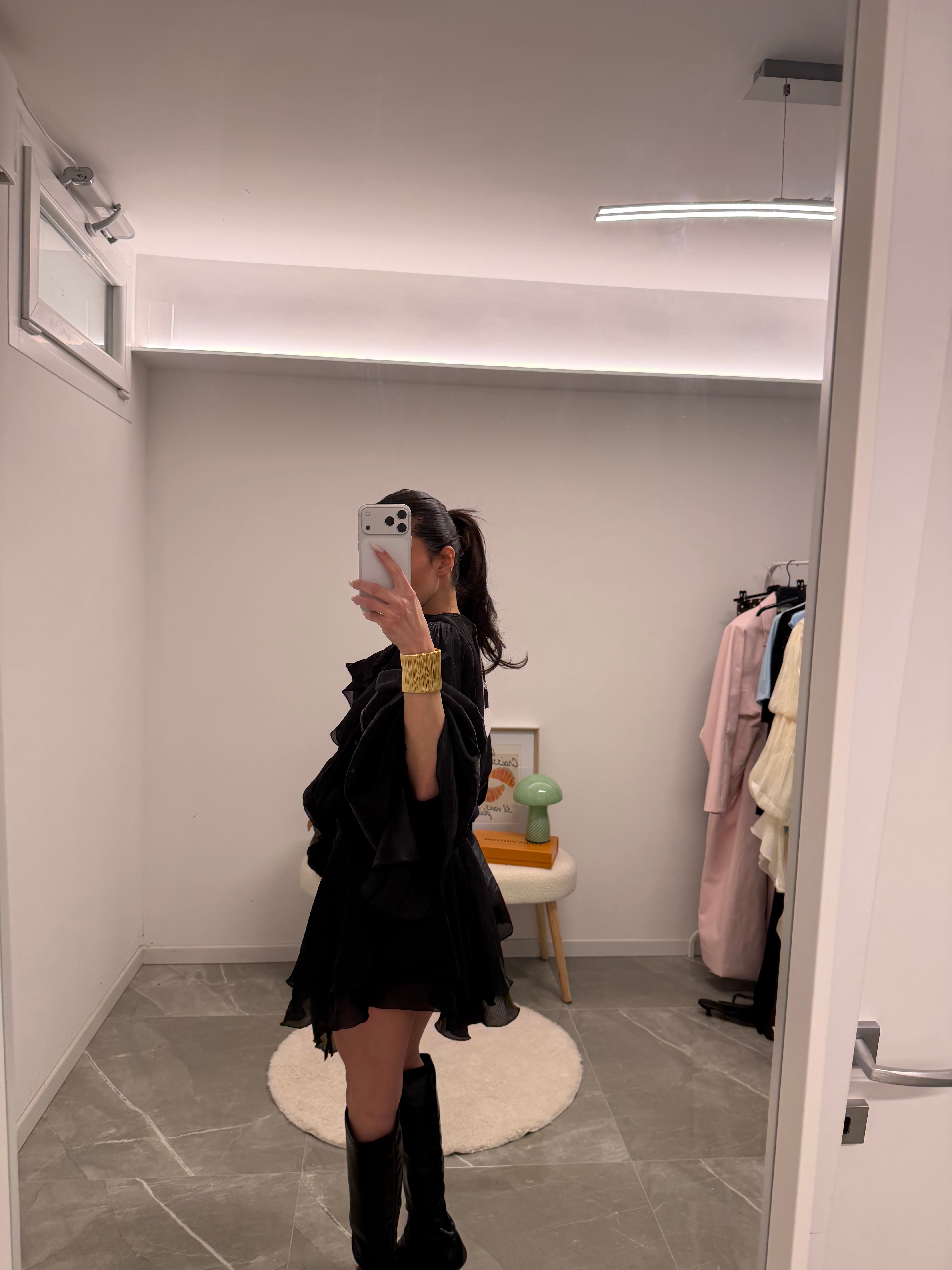 Dress ruffles mini