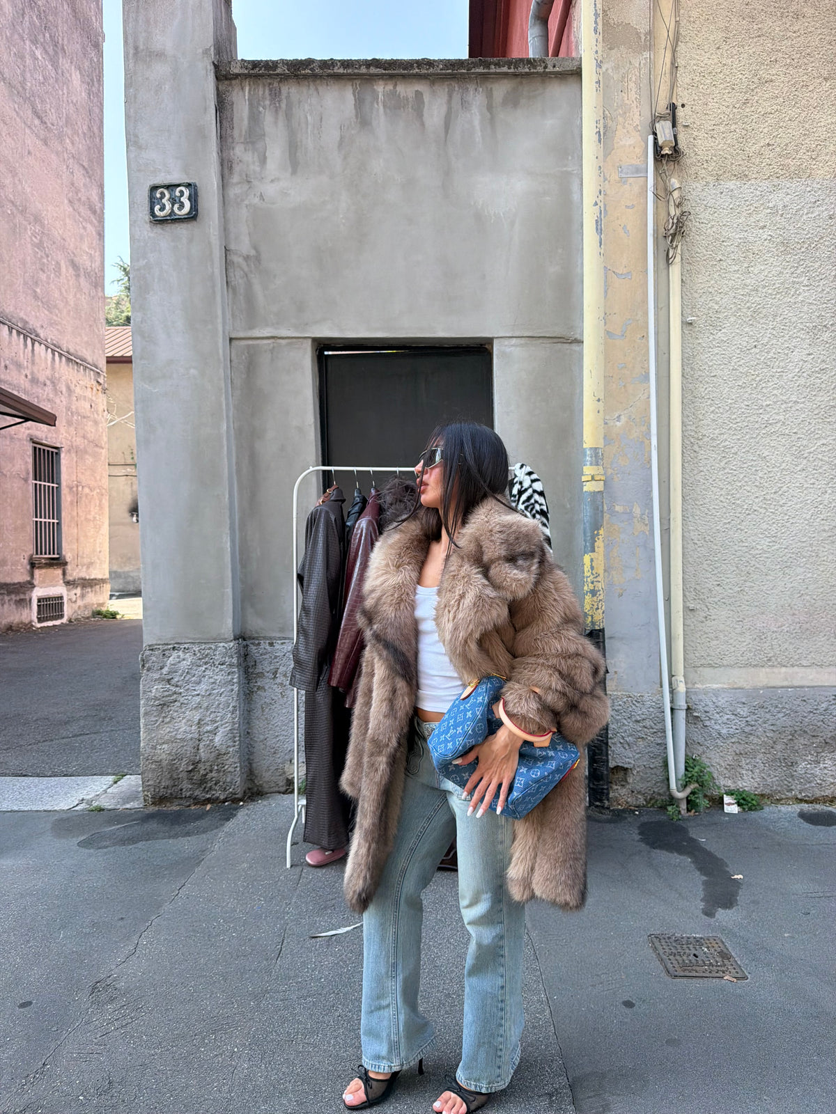 honey maxi fur