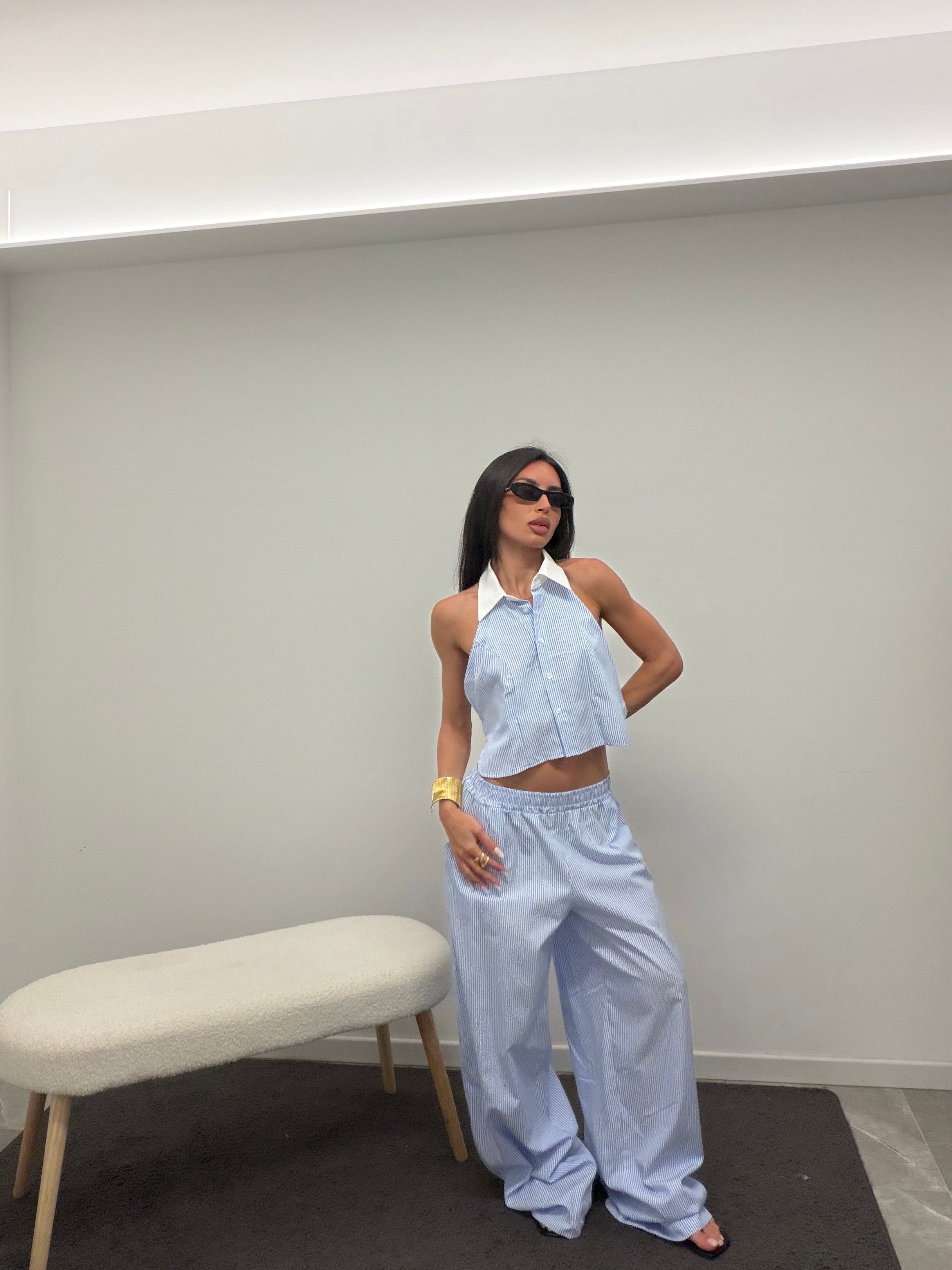 coordinato line blue