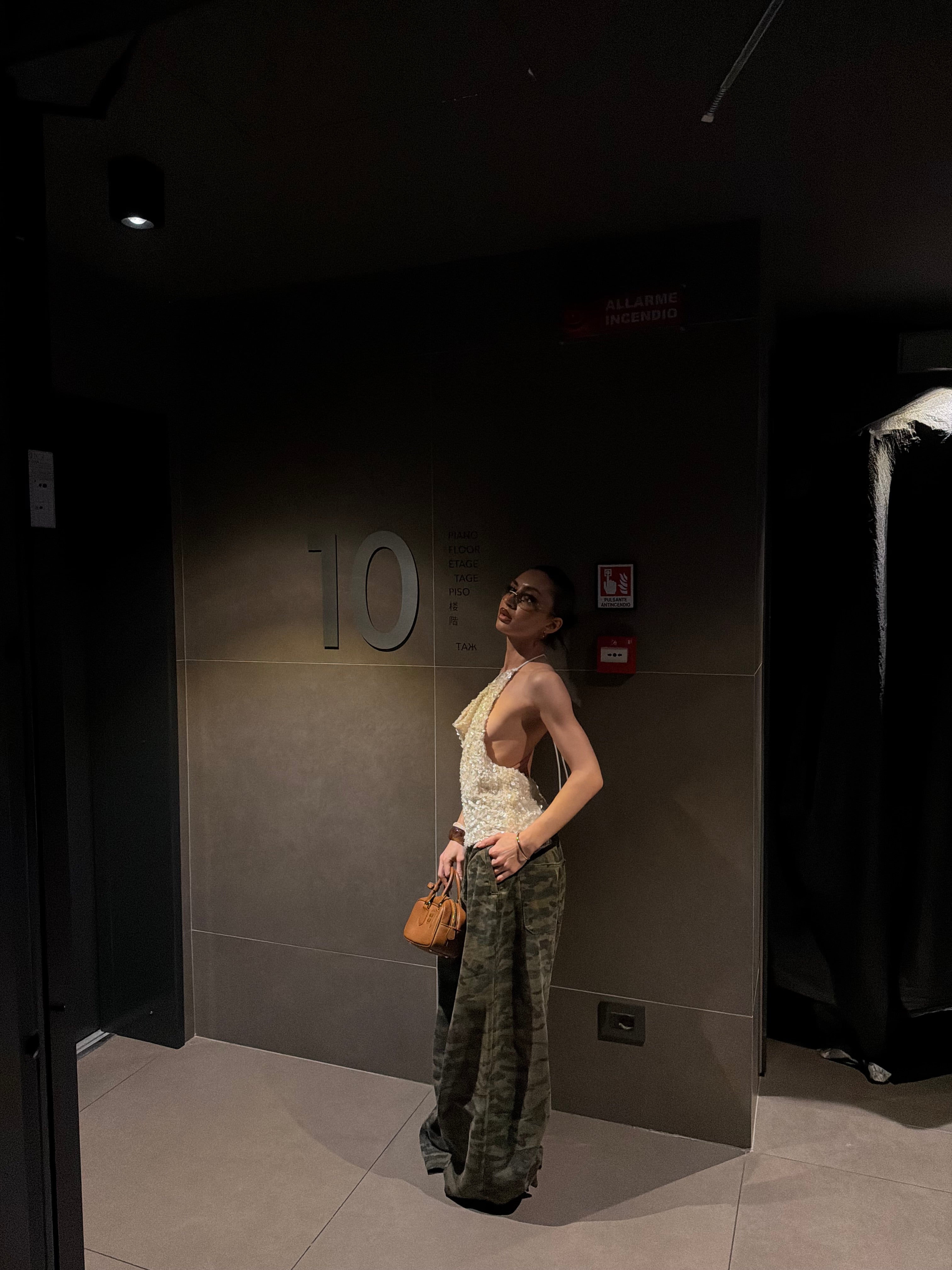 Jeans baggy military