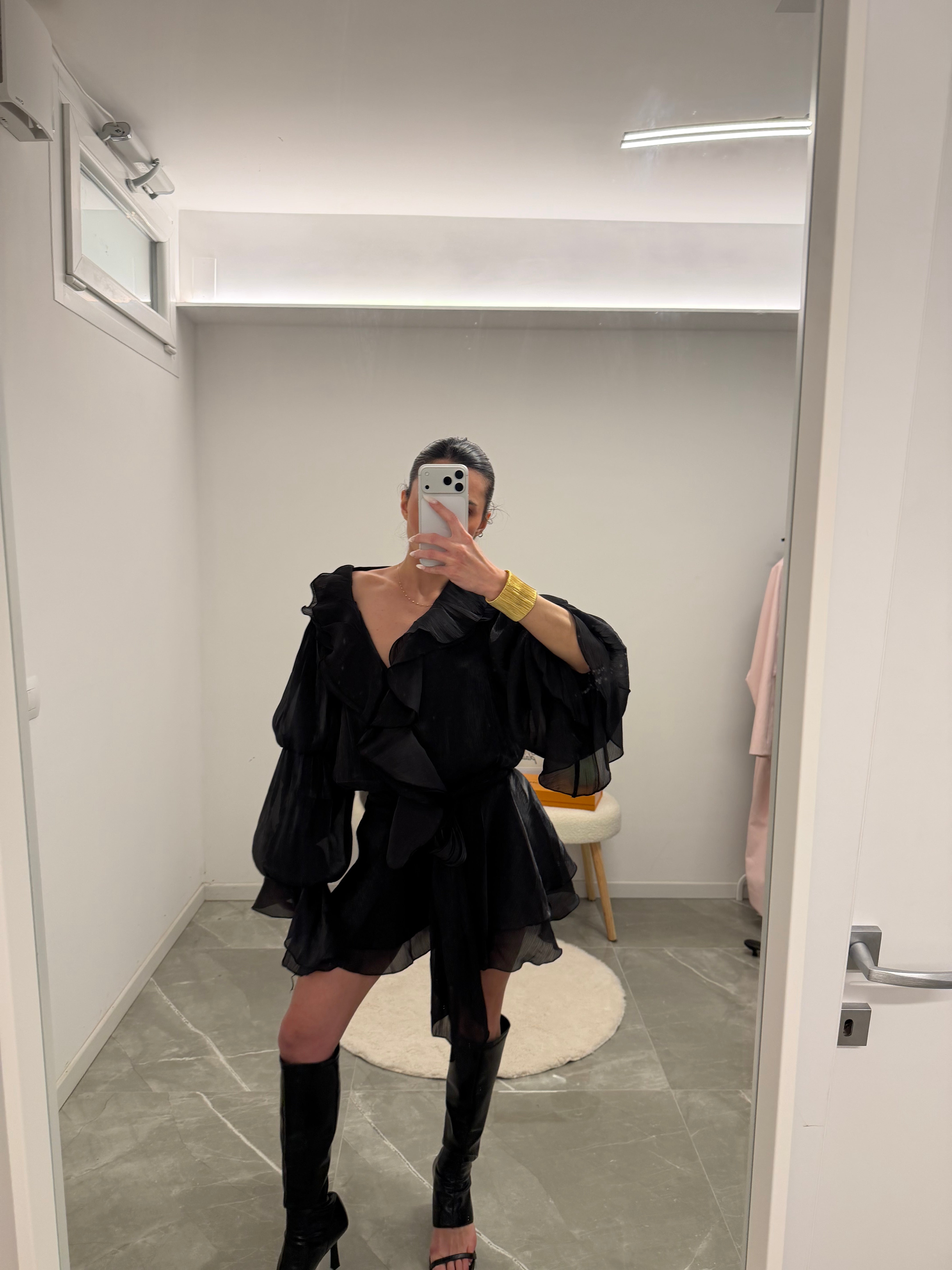 Dress ruffles mini