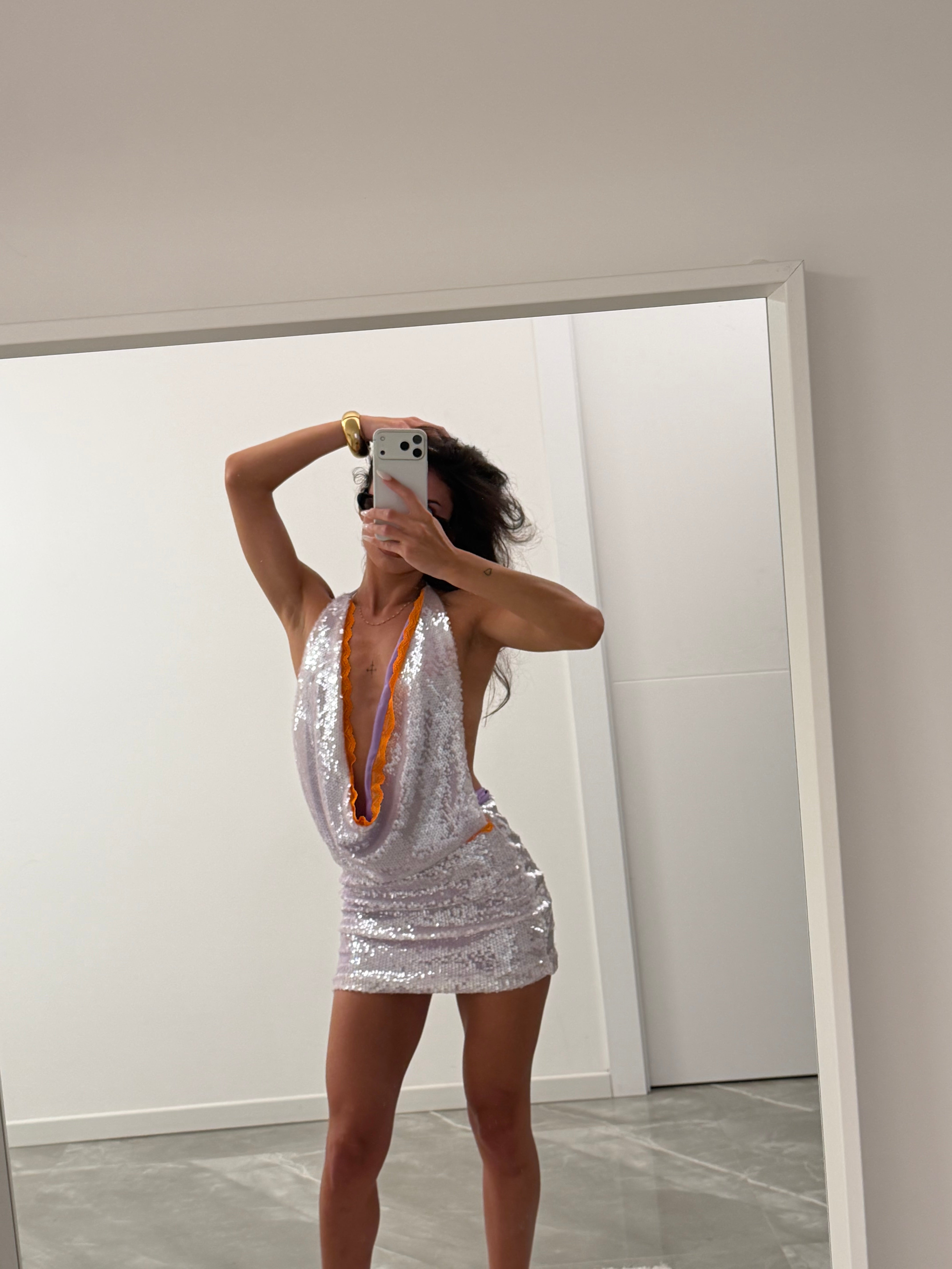 mini sequins dress