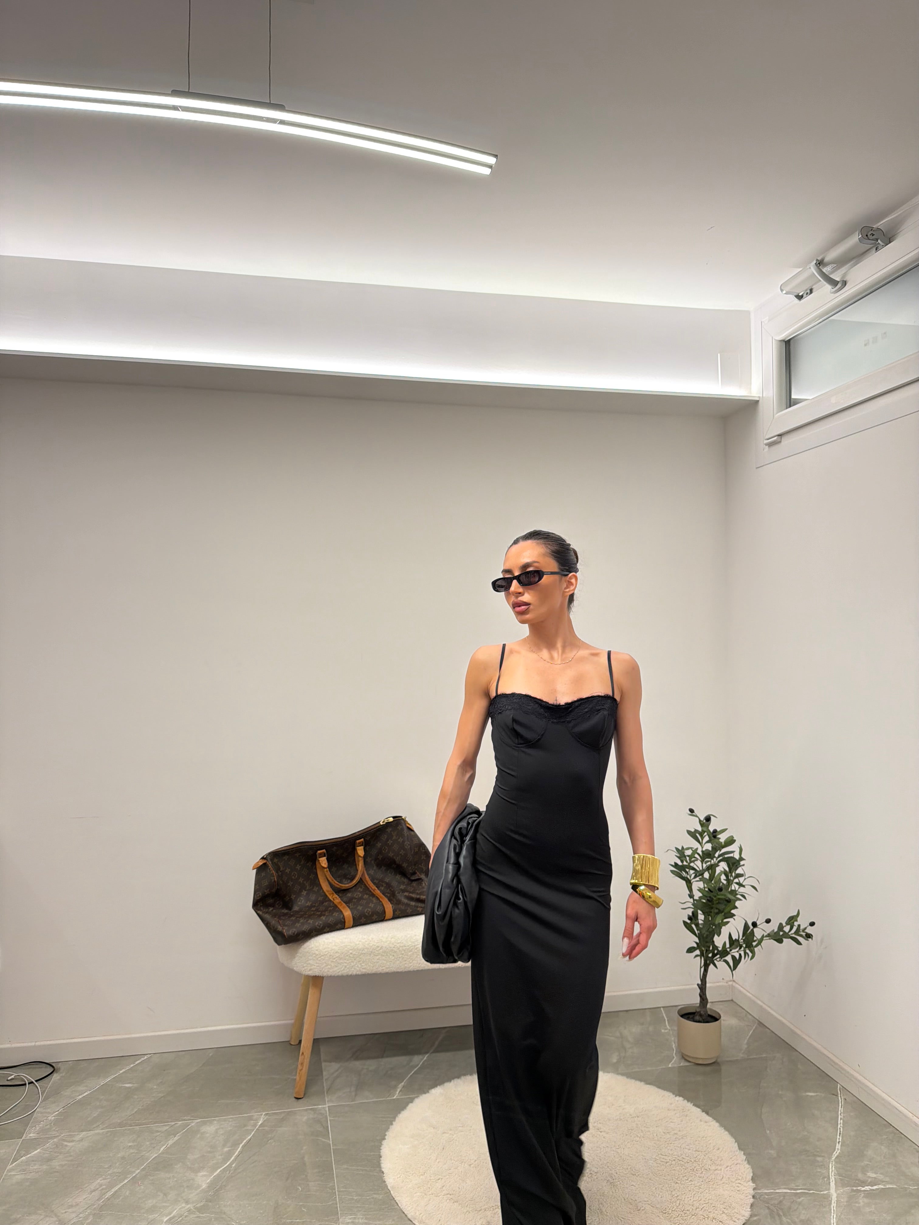 Tangerine Muse Dress black