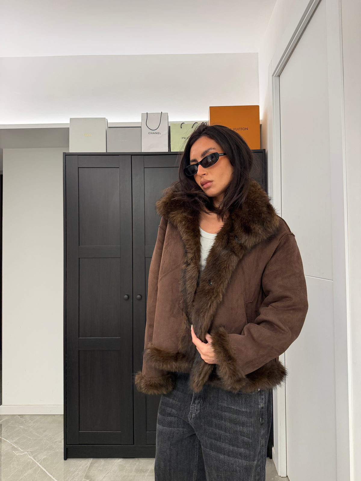 The Mocha Fur Jacket